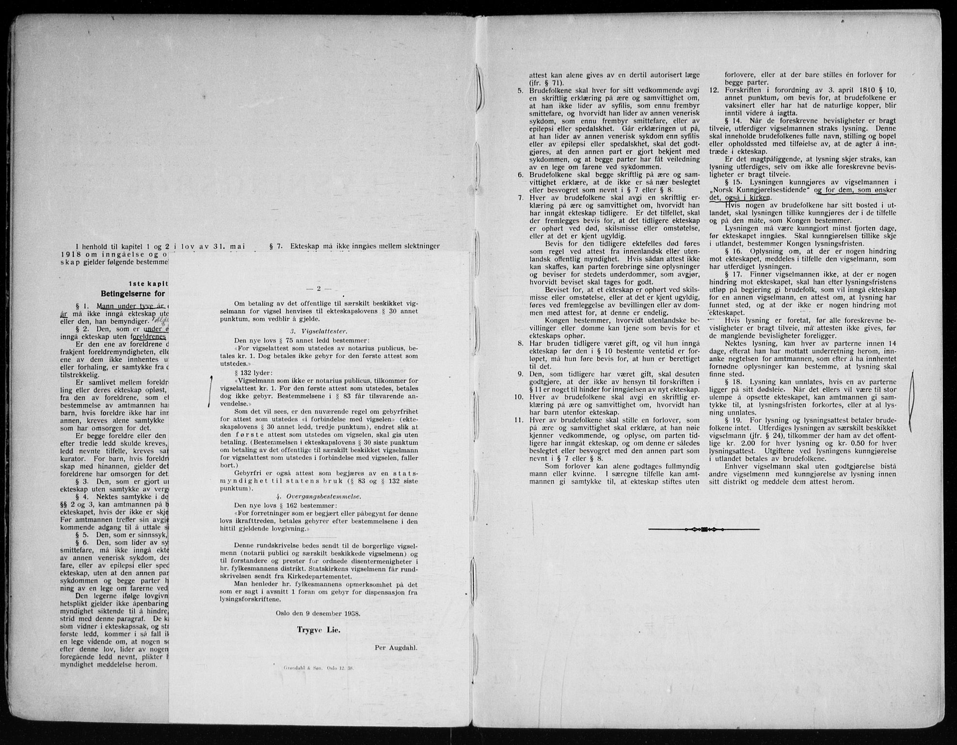 Sandsvær kirkebøker, SAKO/A-244/H/Ha/L0003: Banns register no. 3, 1919-1969