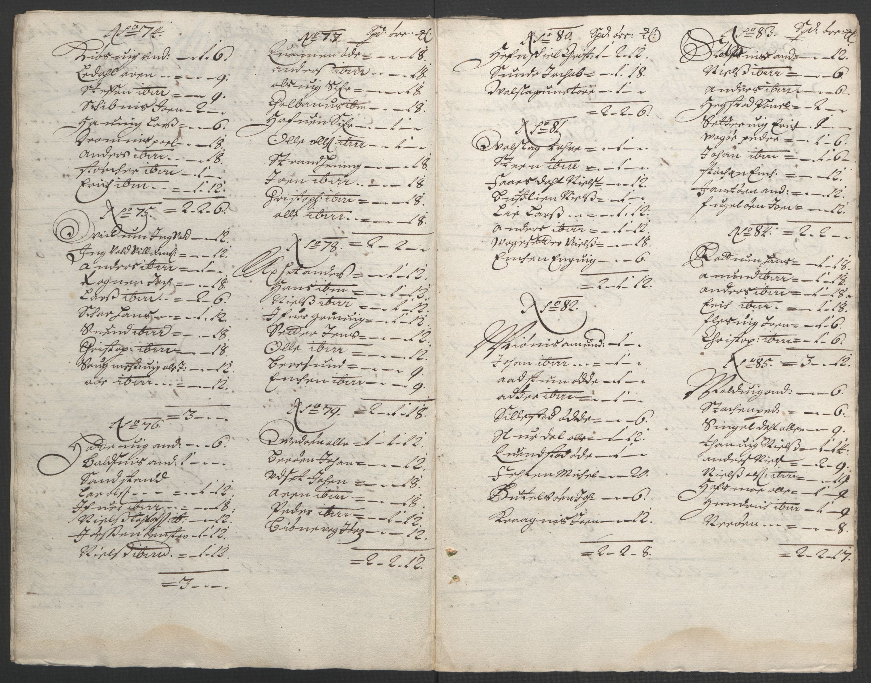 Rentekammeret inntil 1814, Reviderte regnskaper, Fogderegnskap, AV/RA-EA-4092/R57/L3849: Fogderegnskap Fosen, 1692-1693, p. 478