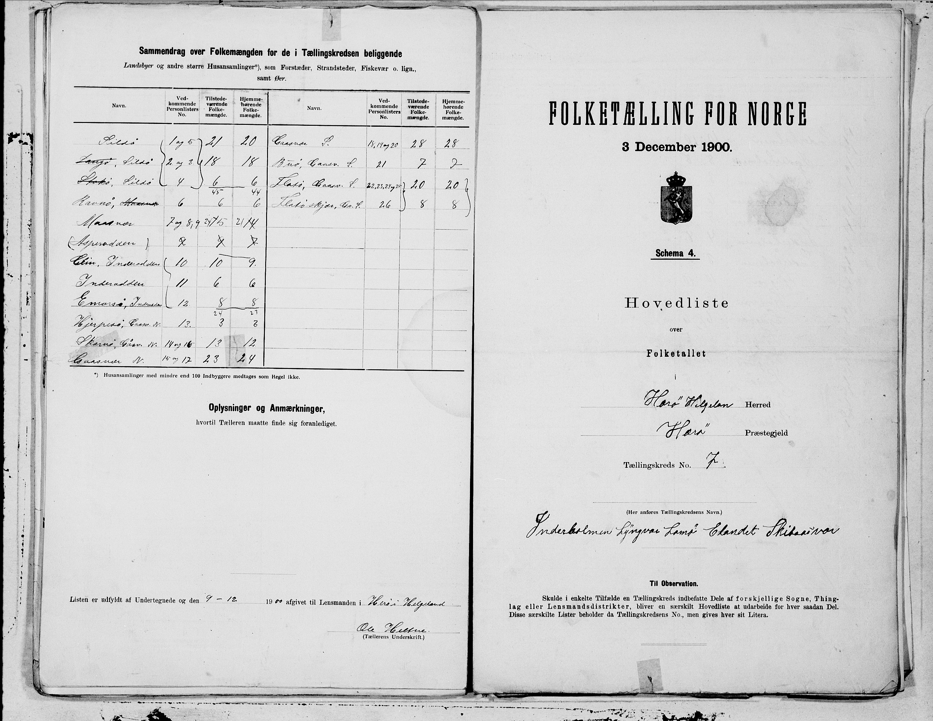 SAT, 1900 census for Herøy, 1900, p. 14