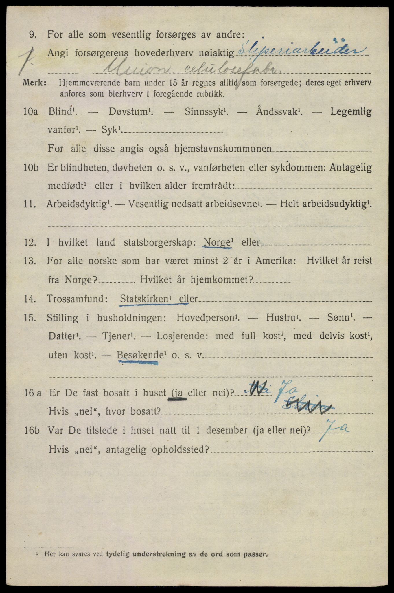 SAKO, 1920 census for Hedrum, 1920, p. 11038