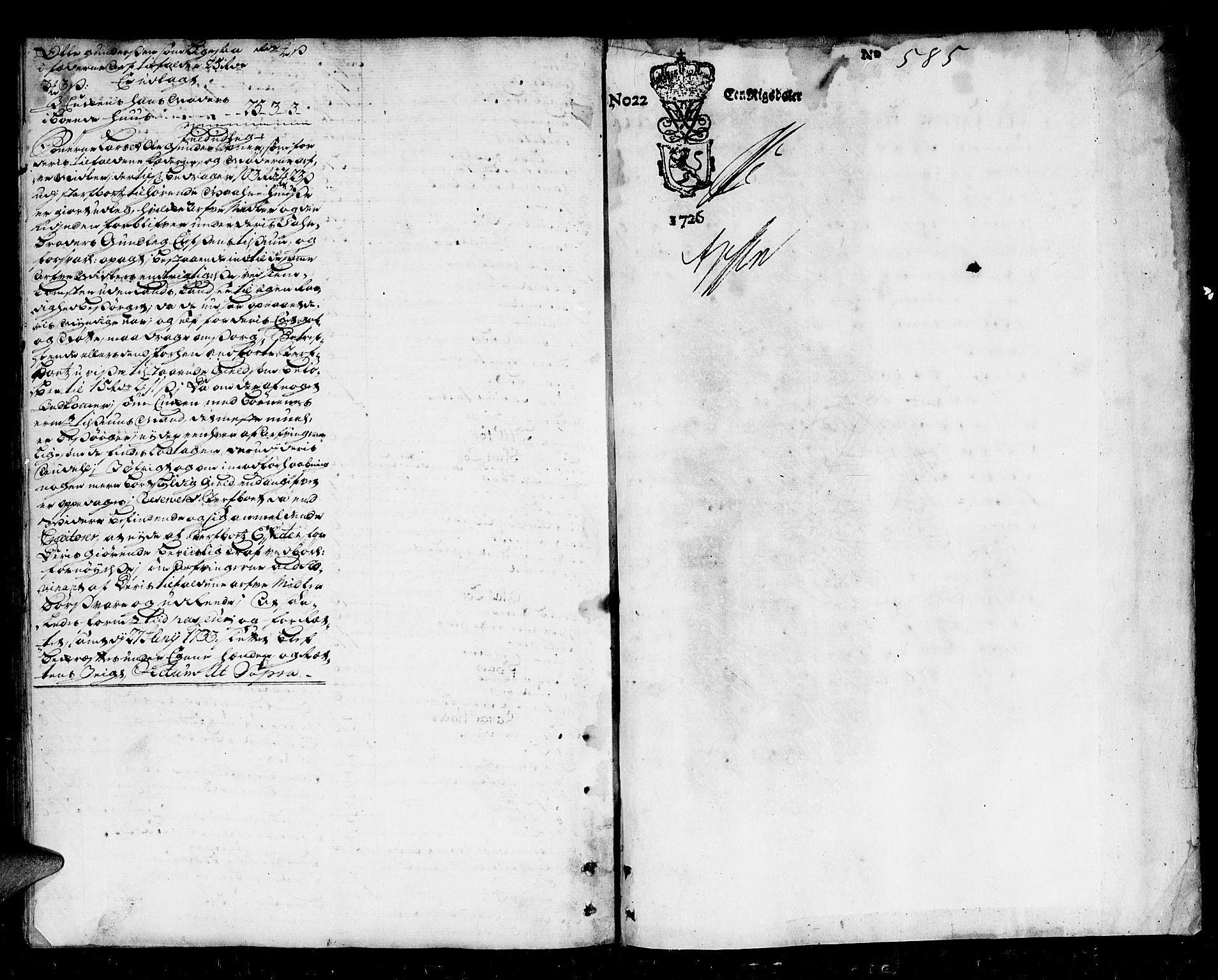 Arendal byfogd, SAK/1222-0001/H/Hc/L0003: Skifteprotokoll nr. 2 for Arendal og Risør, m/register, 1726-1733, p. 141b
