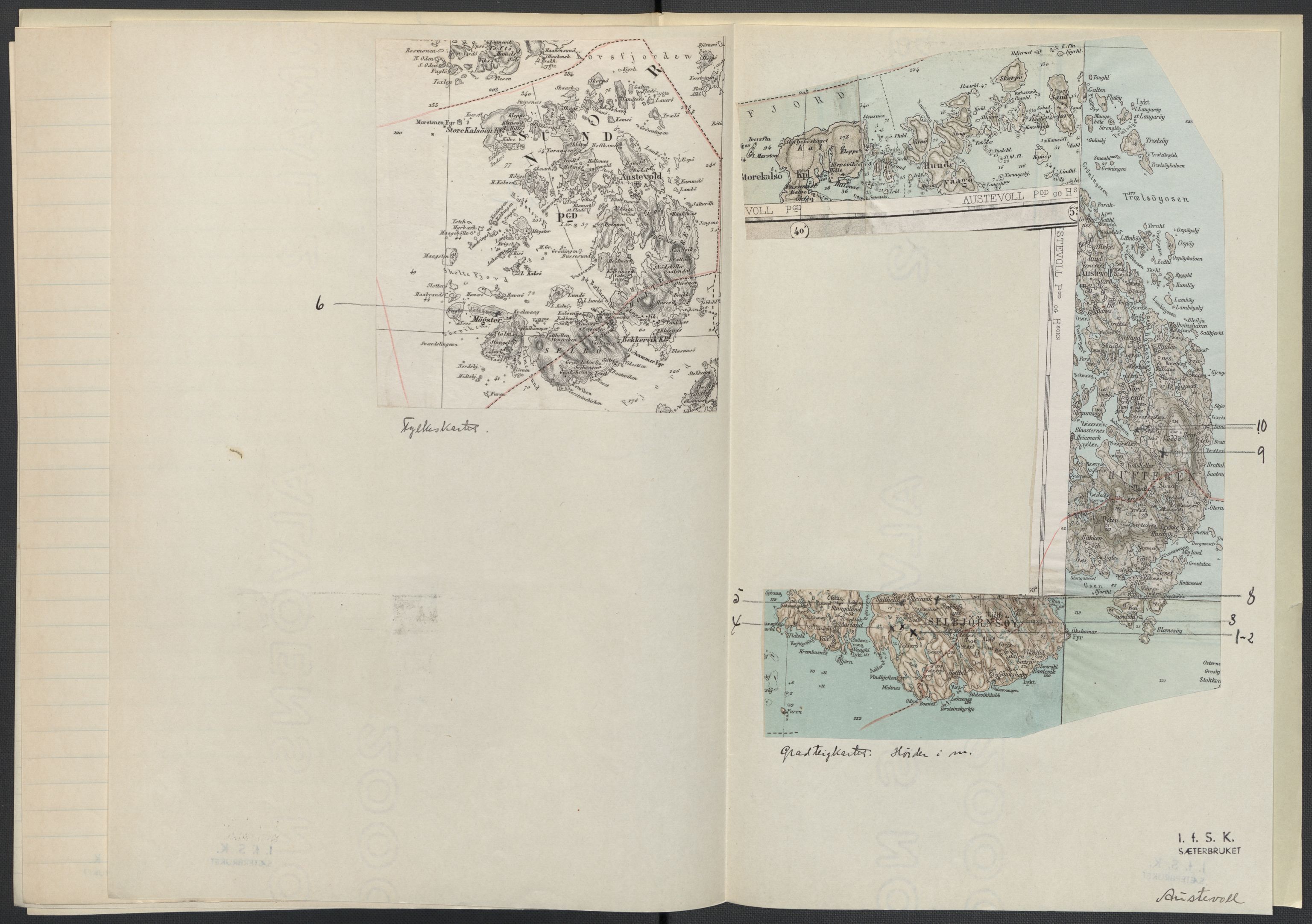 Instituttet for sammenlignende kulturforskning, AV/RA-PA-0424/F/Fc/L0010/0001: Eske B10: / Hordaland (perm XXV), 1932-1939