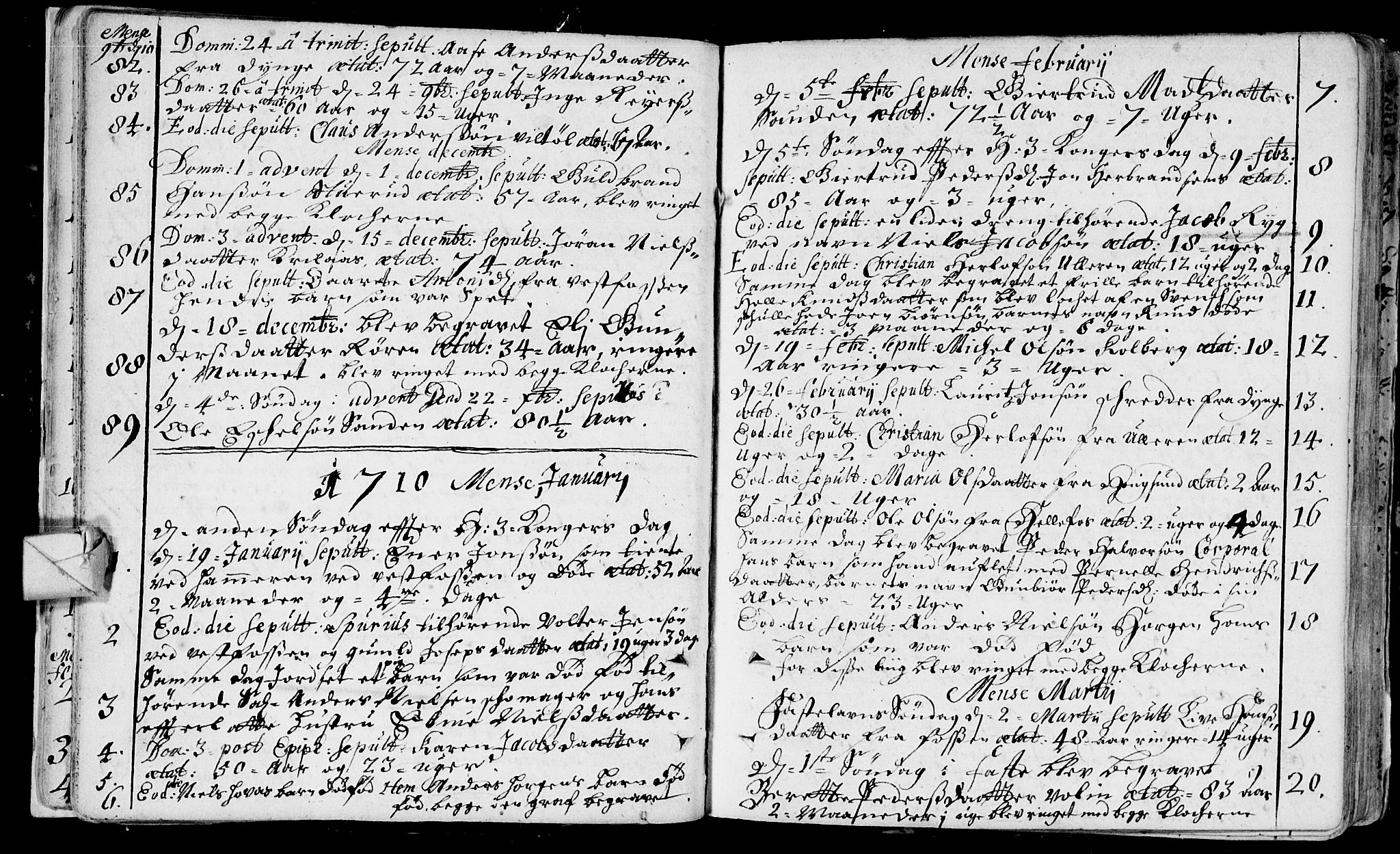 Eiker kirkebøker, AV/SAKO-A-4/F/Fa/L0006: Parish register (official) no. I 6 /1, 1705-1733