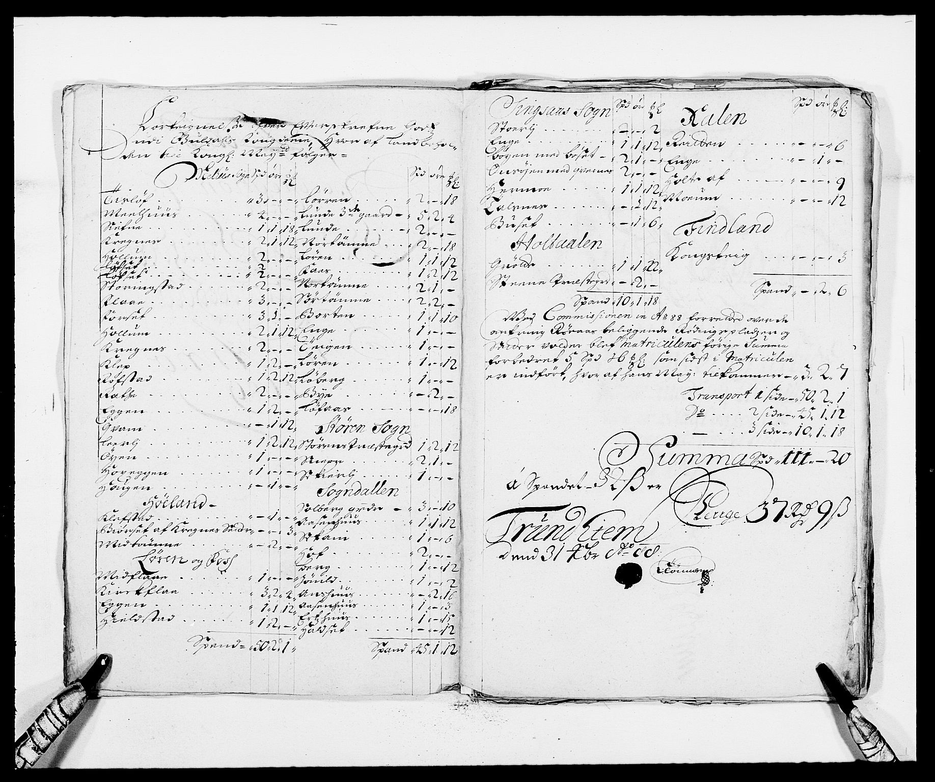Rentekammeret inntil 1814, Reviderte regnskaper, Fogderegnskap, AV/RA-EA-4092/R59/L3940: Fogderegnskap Gauldal, 1689-1690, p. 147