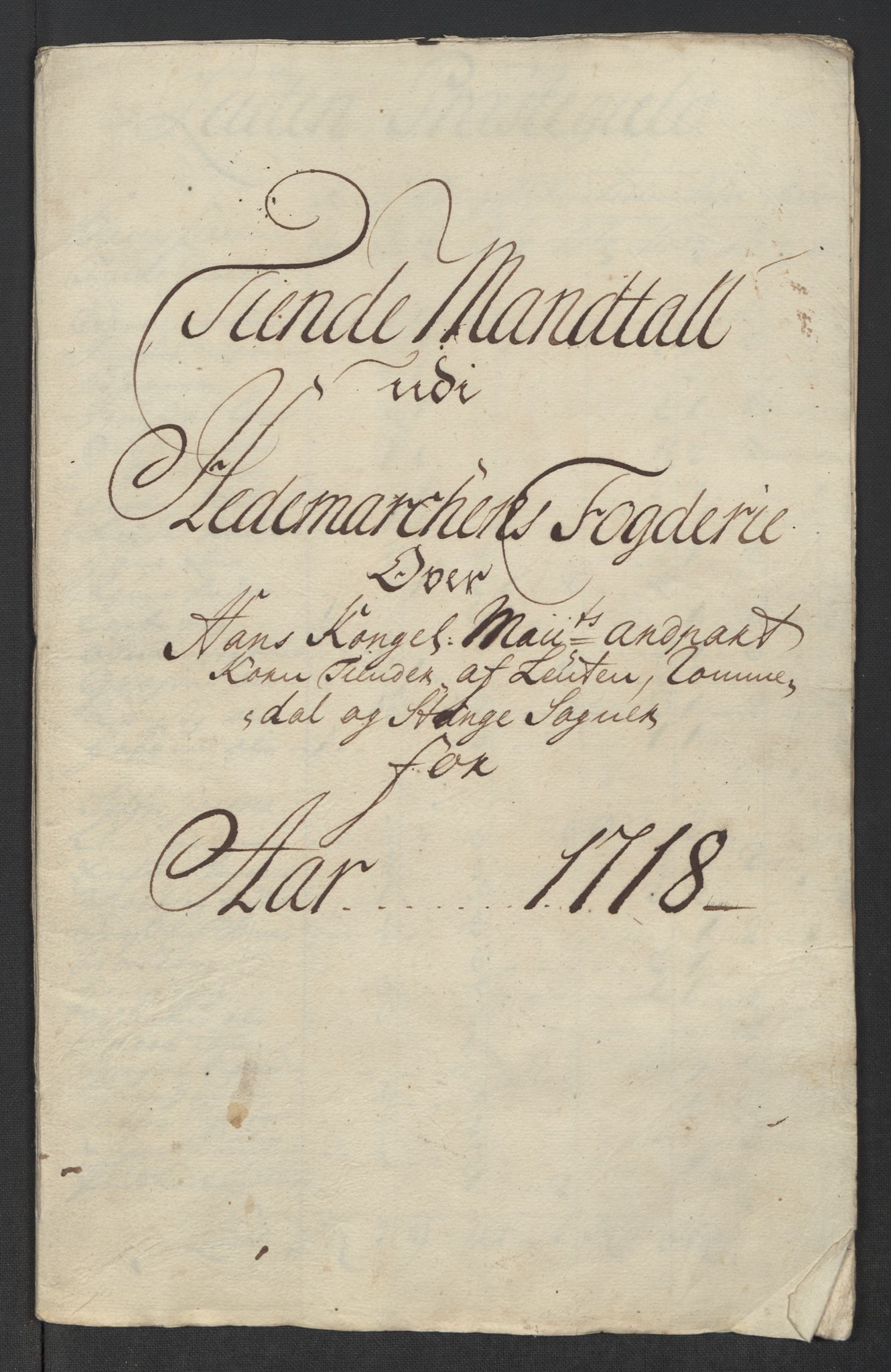 Rentekammeret inntil 1814, Reviderte regnskaper, Fogderegnskap, RA/EA-4092/R16/L1057: Fogderegnskap Hedmark, 1718, p. 231