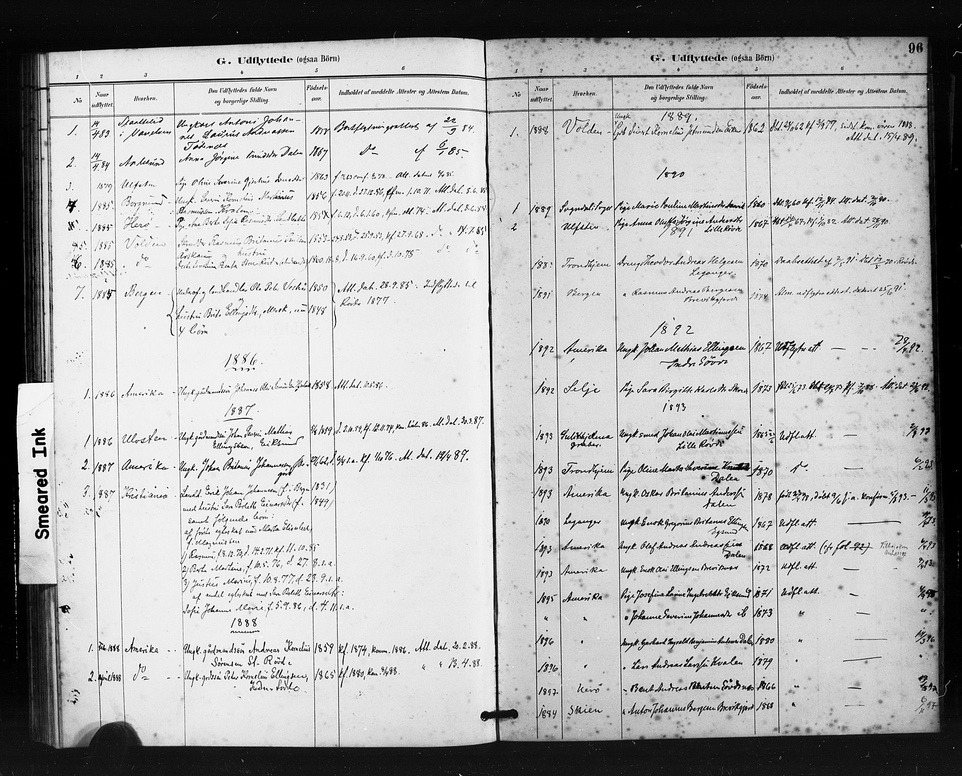 Ministerialprotokoller, klokkerbøker og fødselsregistre - Møre og Romsdal, AV/SAT-A-1454/504/L0056: Parish register (official) no. 504A03, 1884-1904, p. 96