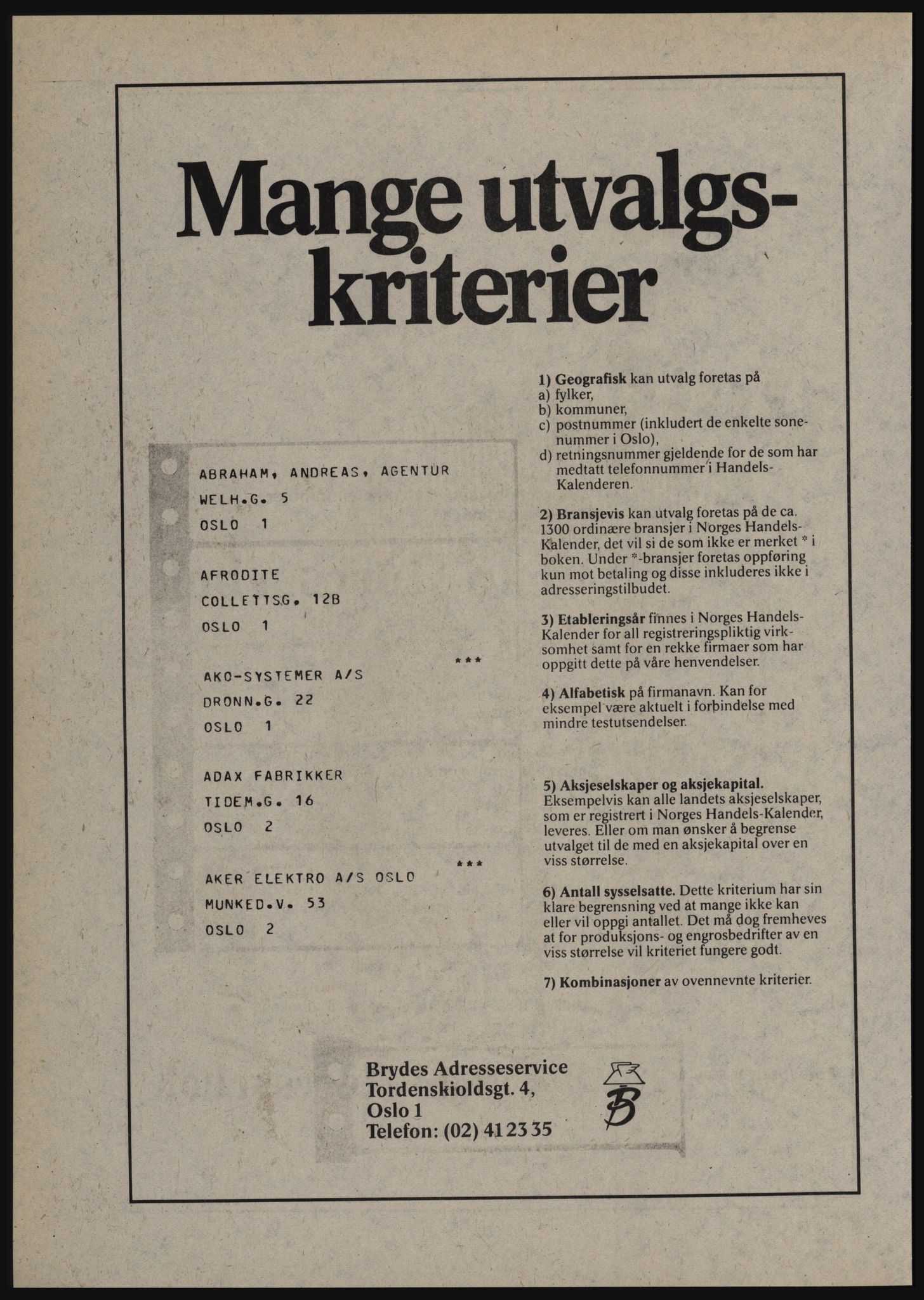 Kristiania/Oslo adressebok, PUBL/-, 1982-1983