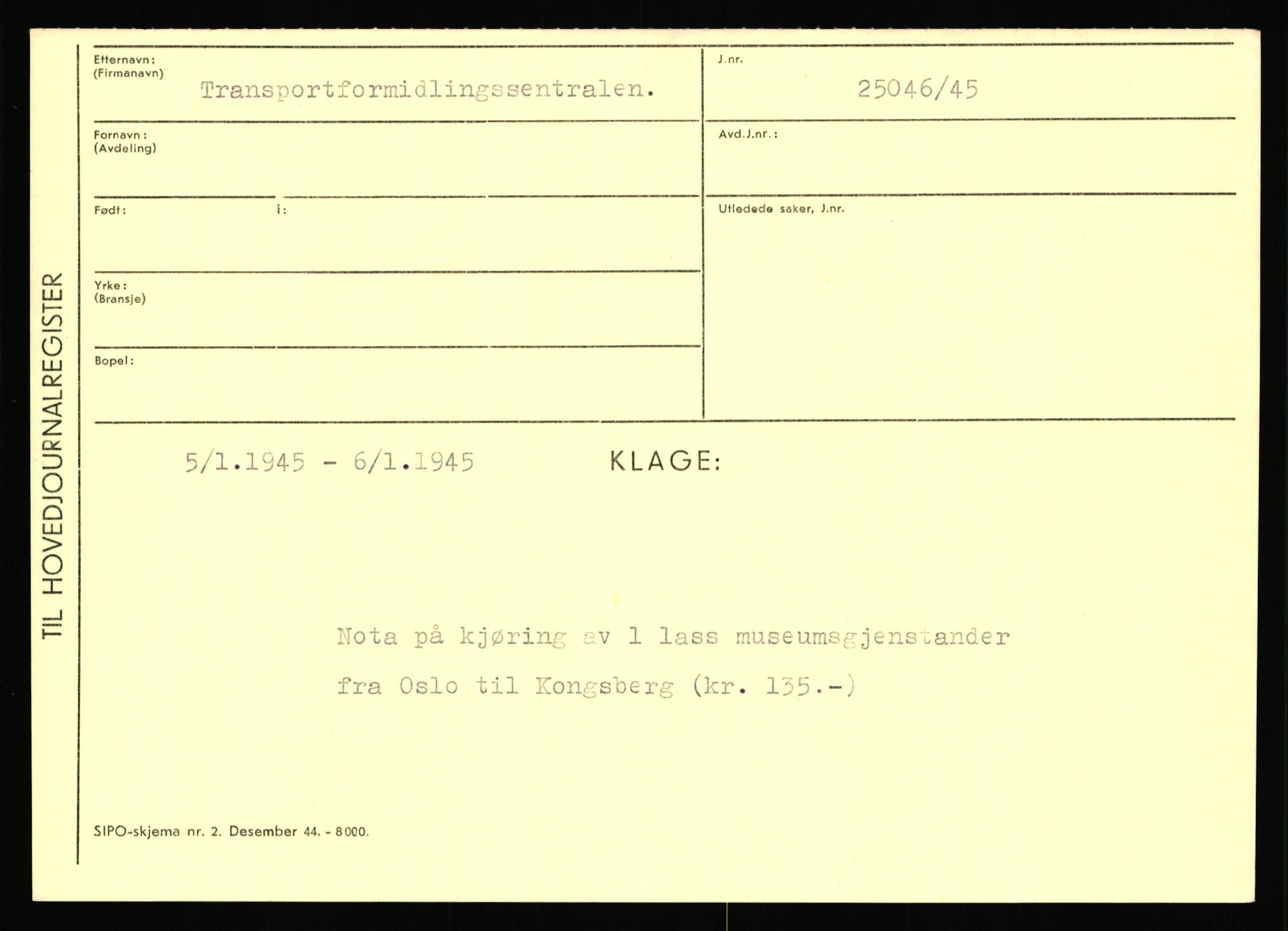Statspolitiet - Hovedkontoret / Osloavdelingen, AV/RA-S-1329/C/Ca/L0015: Svea - Tøsse, 1943-1945, p. 3820