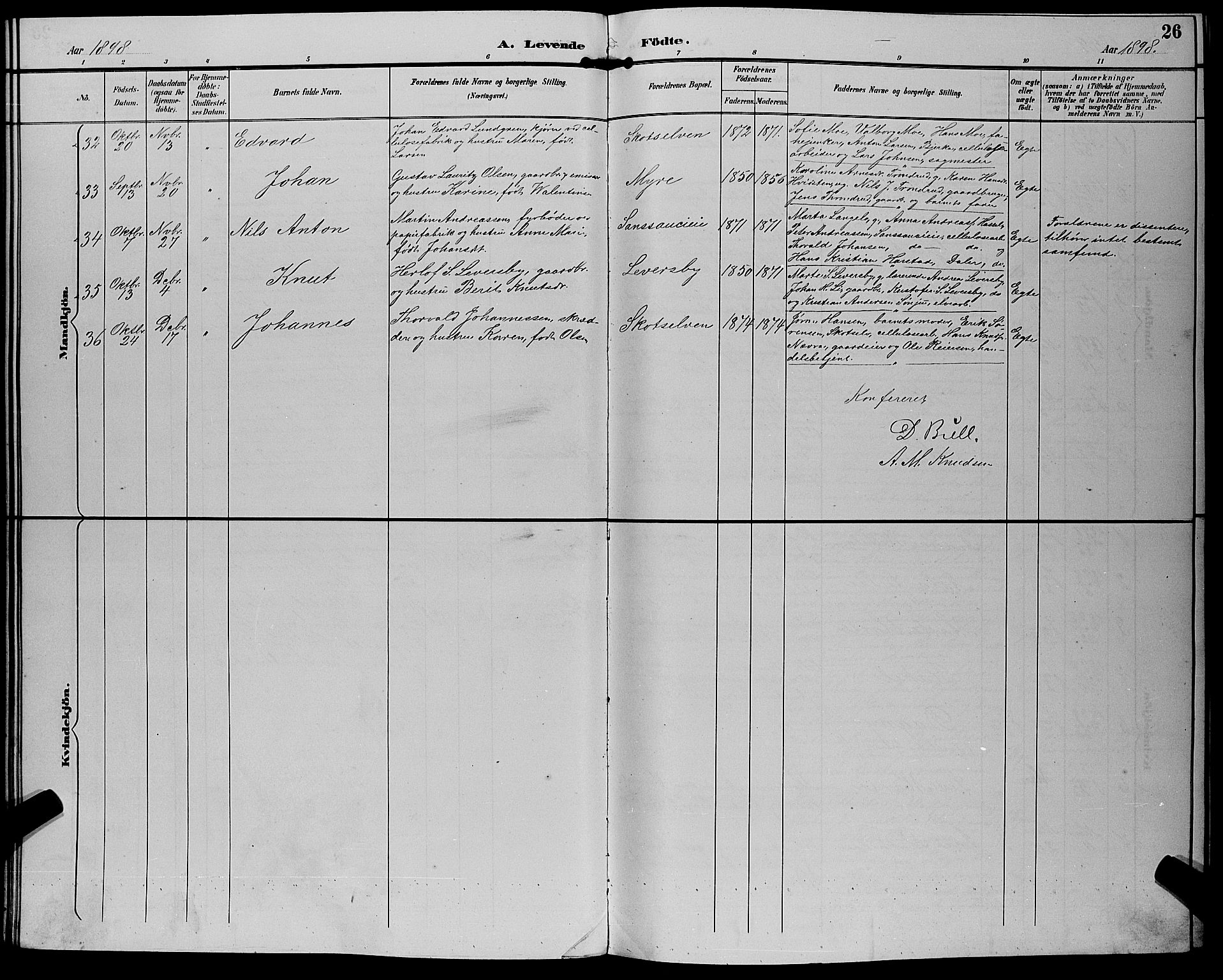 Eiker kirkebøker, AV/SAKO-A-4/G/Gb/L0004: Parish register (copy) no. II 4, 1894-1900, p. 26