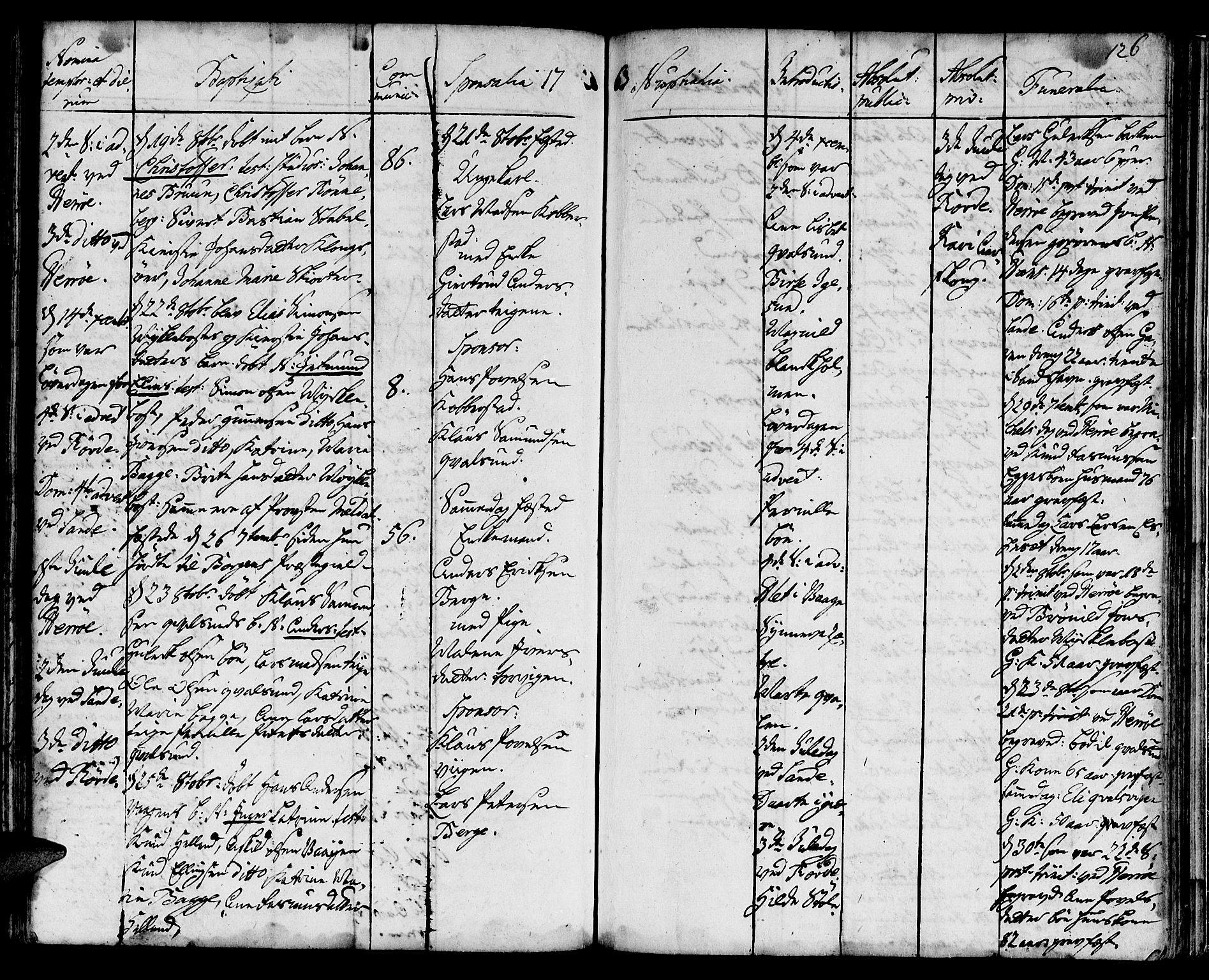 Ministerialprotokoller, klokkerbøker og fødselsregistre - Møre og Romsdal, SAT/A-1454/507/L0066: Parish register (official) no. 507A01, 1731-1766, p. 126