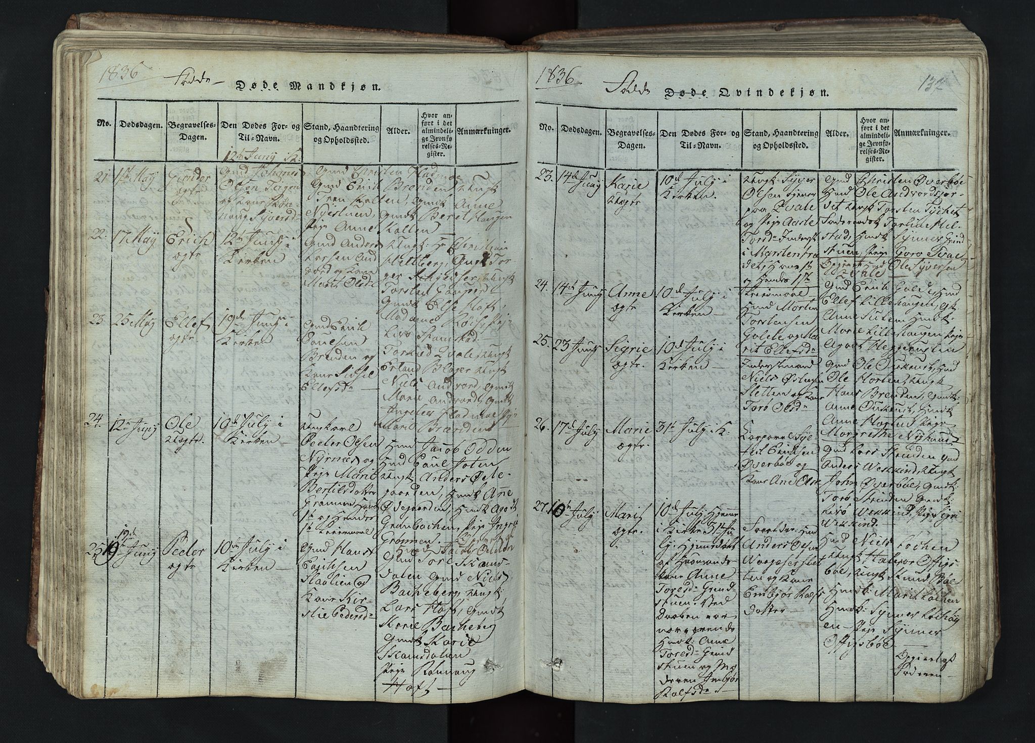 Lom prestekontor, AV/SAH-PREST-070/L/L0002: Parish register (copy) no. 2, 1815-1844, p. 137