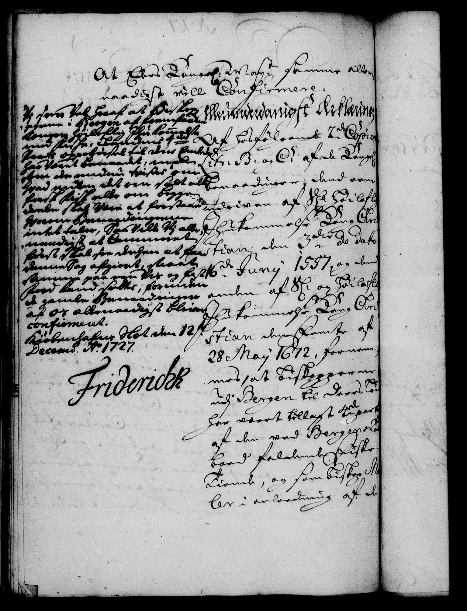 Rentekammeret, Kammerkanselliet, RA/EA-3111/G/Gf/Gfa/L0010: Norsk relasjons- og resolusjonsprotokoll (merket RK 52.10), 1727, p. 1106