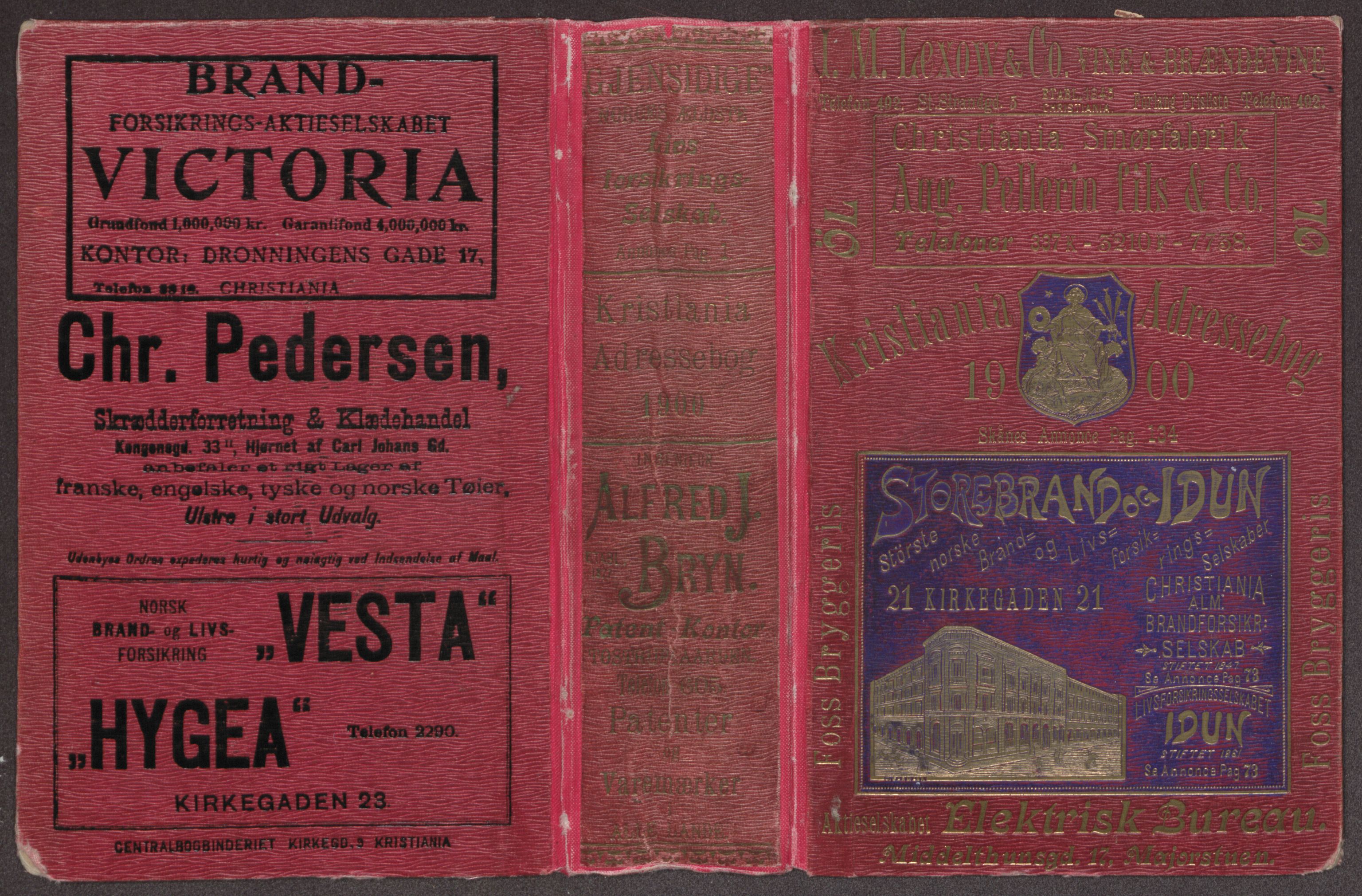 Kristiania/Oslo adressebok, PUBL/-, 1900