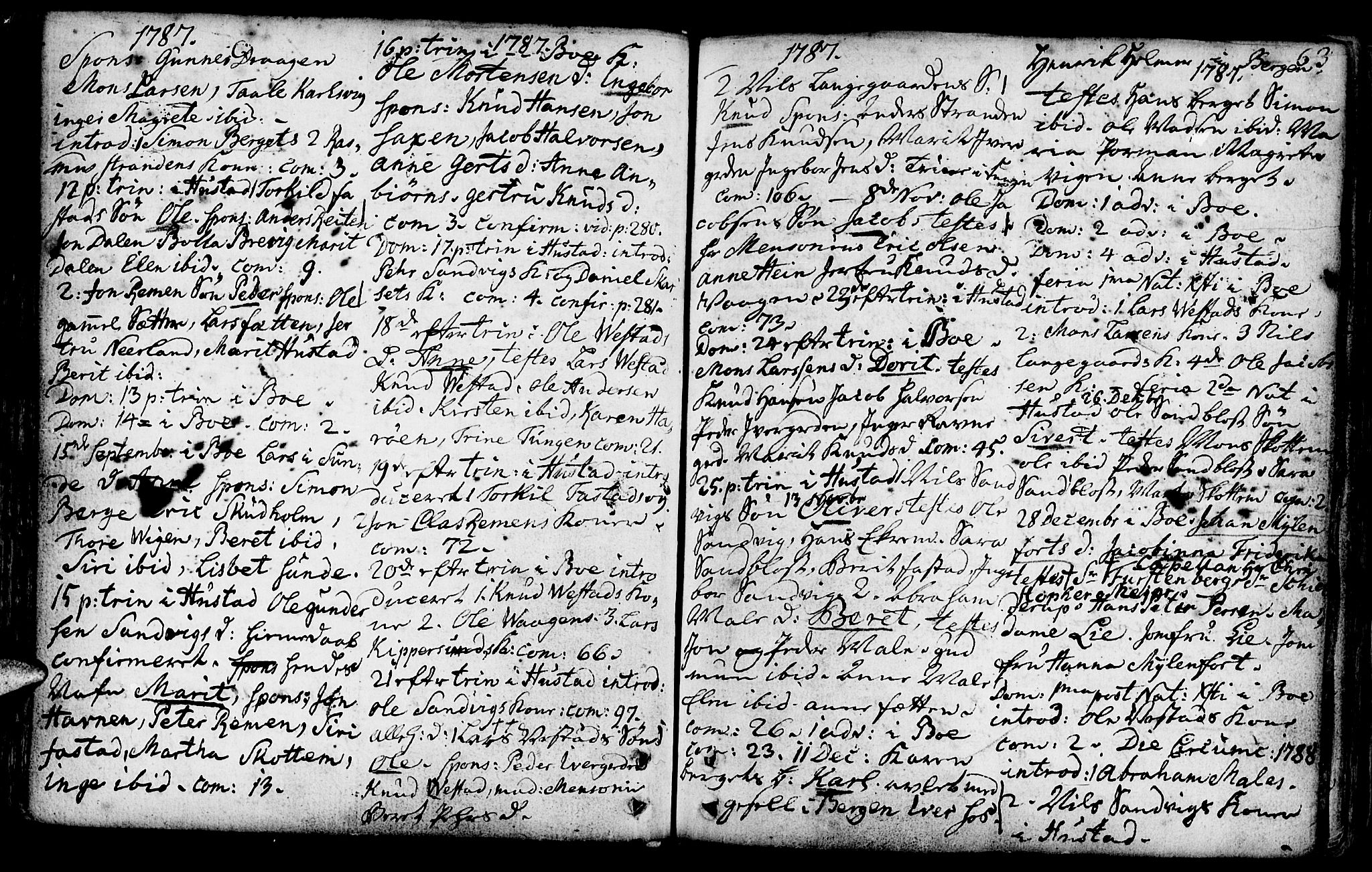 Ministerialprotokoller, klokkerbøker og fødselsregistre - Møre og Romsdal, AV/SAT-A-1454/566/L0761: Parish register (official) no. 566A02 /1, 1767-1817, p. 63