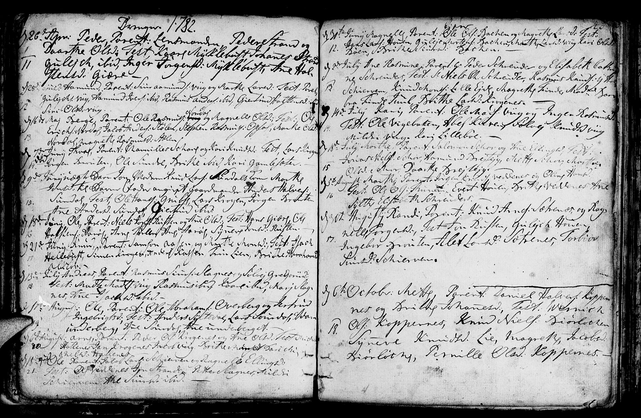 Ministerialprotokoller, klokkerbøker og fødselsregistre - Møre og Romsdal, AV/SAT-A-1454/501/L0002: Parish register (official) no. 501A02, 1760-1816, p. 43