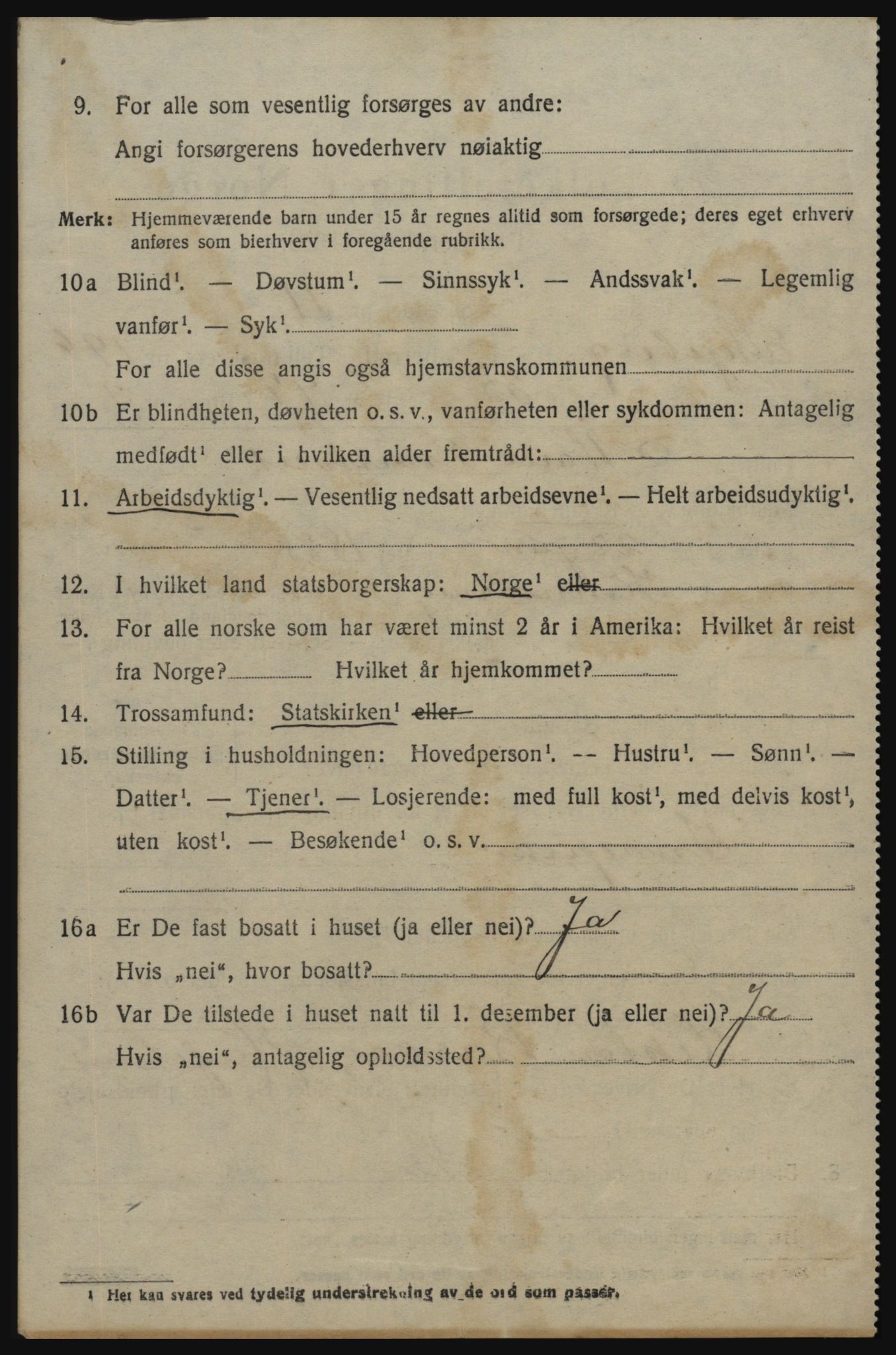 SAO, 1920 census for Skjeberg, 1920, p. 14768