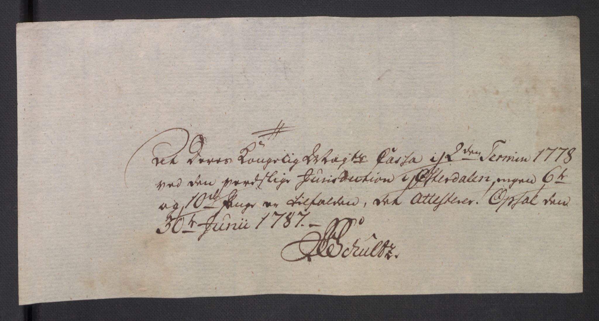 Rentekammeret inntil 1814, Reviderte regnskaper, Mindre regnskaper, AV/RA-EA-4068/Rb/L0014: Opplands amt, 1771-1779, p. 651