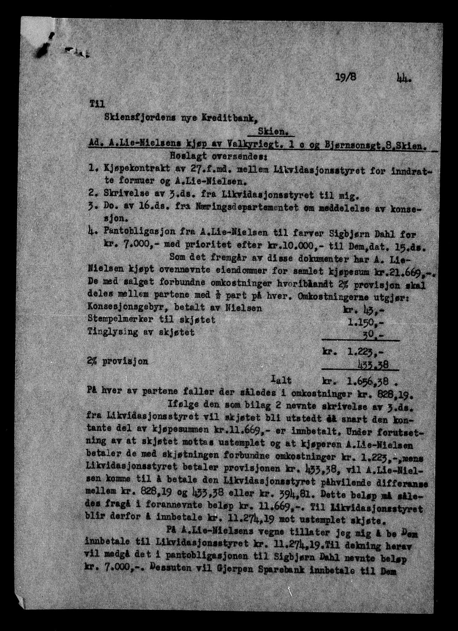 Justisdepartementet, Tilbakeføringskontoret for inndratte formuer, AV/RA-S-1564/H/Hc/Hcd/L0990: --, 1945-1947, p. 97