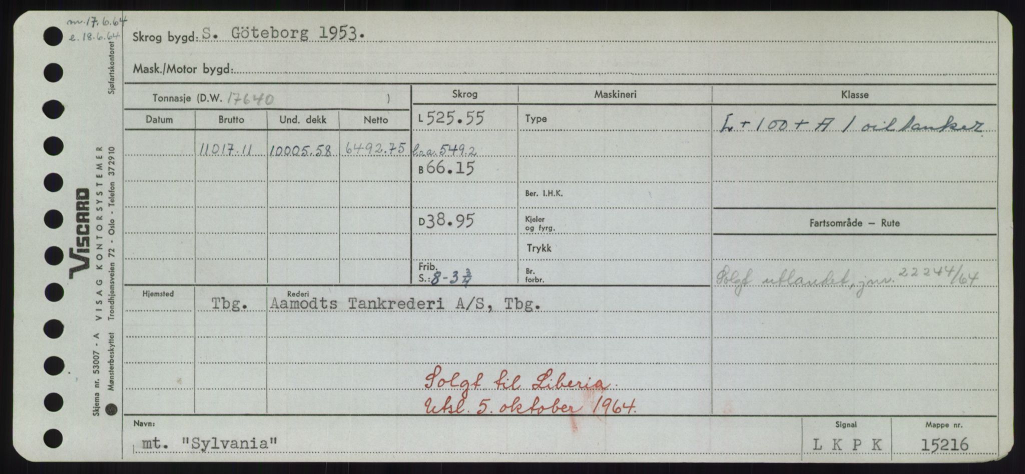 Sjøfartsdirektoratet med forløpere, Skipsmålingen, RA/S-1627/H/Hd/L0037: Fartøy, Su-Så, p. 441