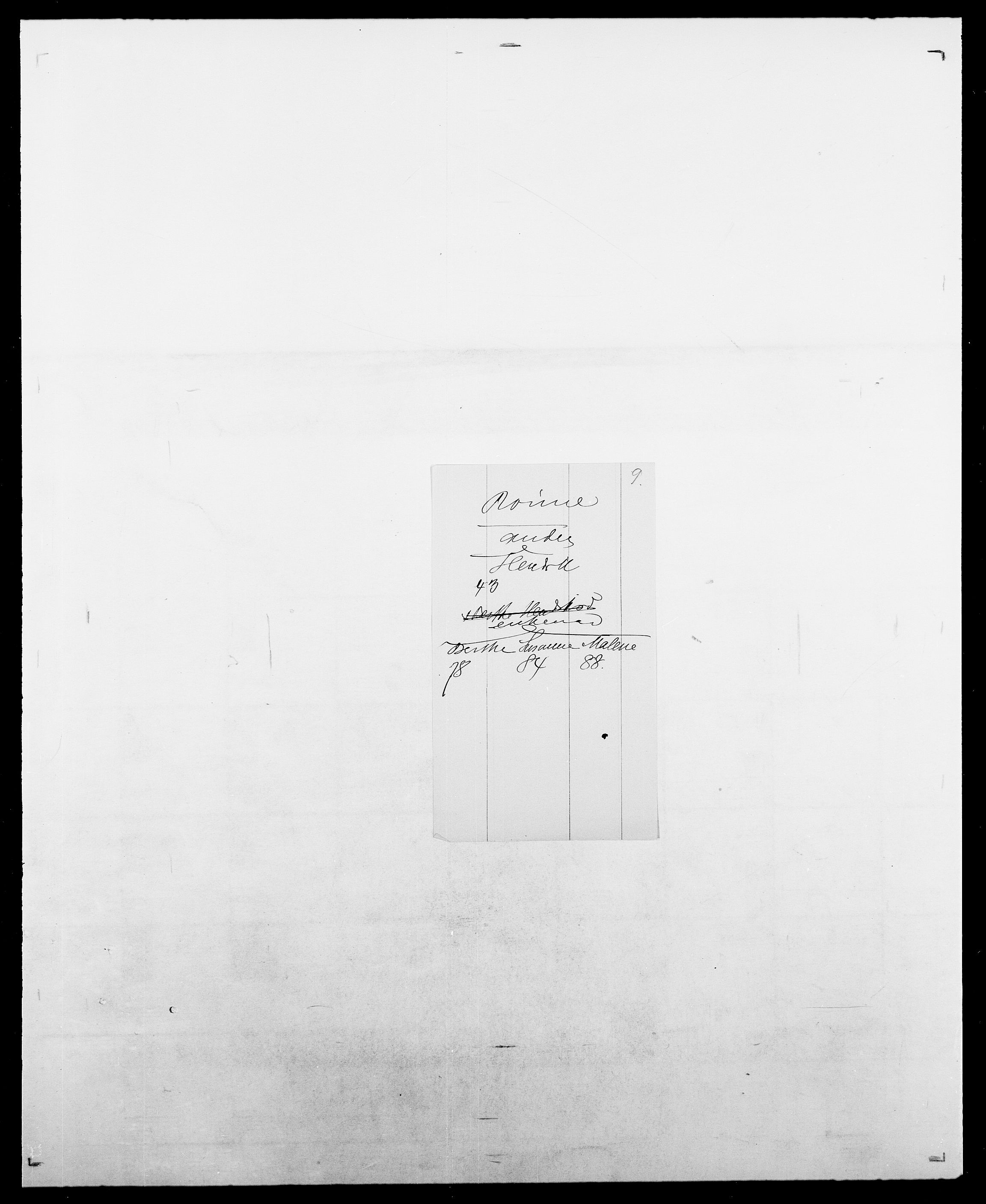Delgobe, Charles Antoine - samling, SAO/PAO-0038/D/Da/L0033: Roald - Røyem, p. 737