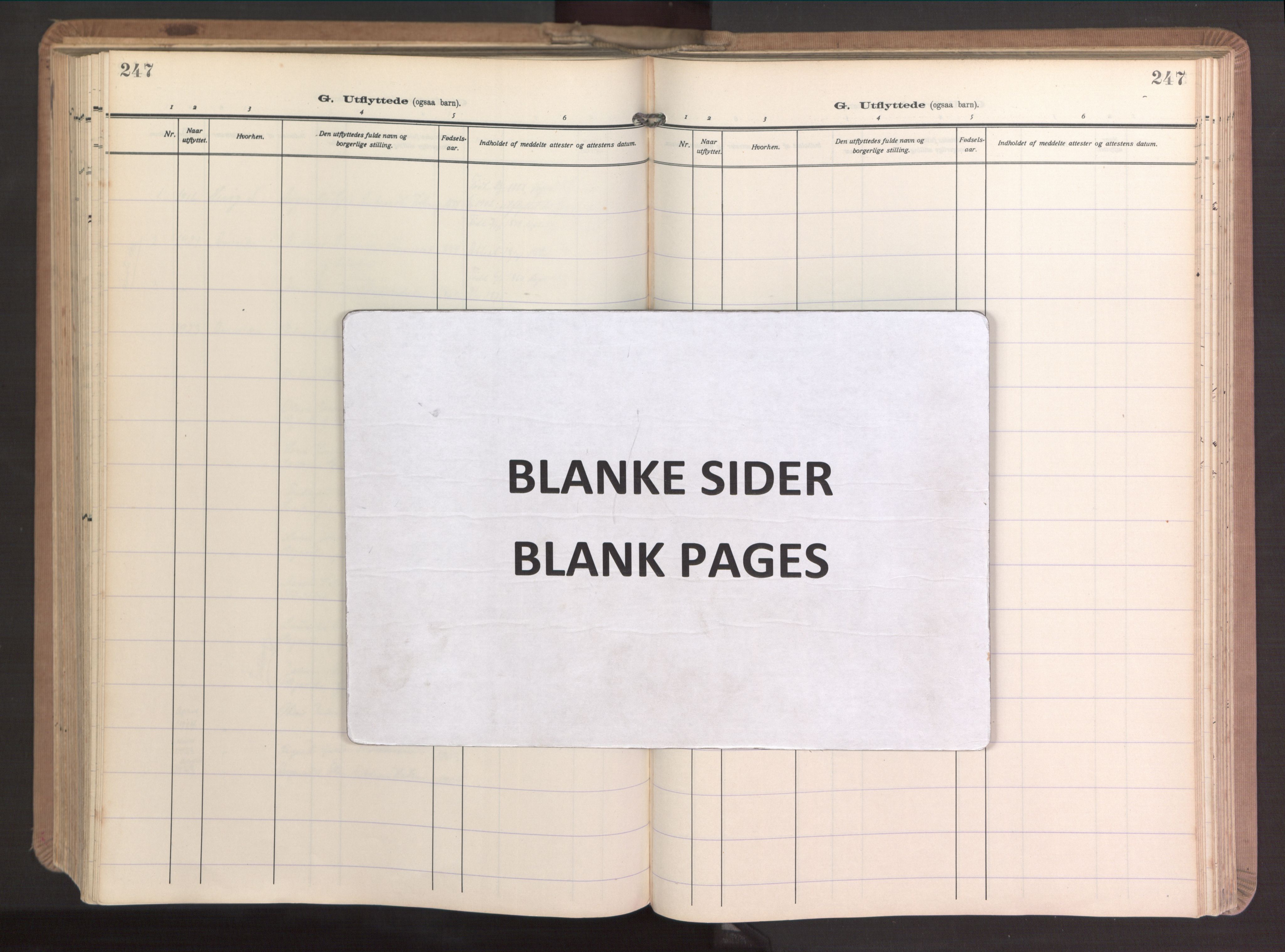 Ministerialprotokoller, klokkerbøker og fødselsregistre - Møre og Romsdal, AV/SAT-A-1454/503/L0044: Parish register (official) no. 503A12, 1918-1931, p. 247