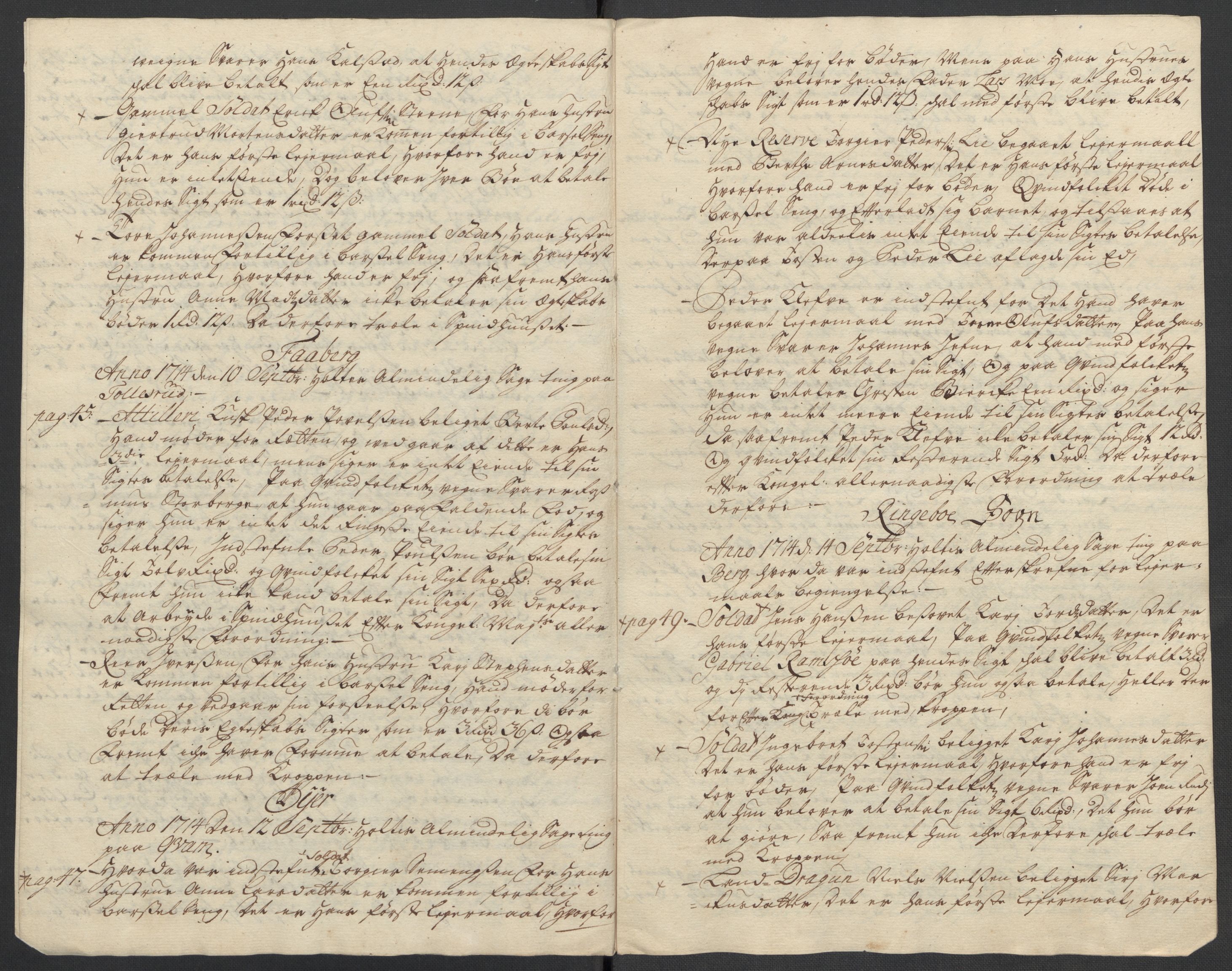 Rentekammeret inntil 1814, Reviderte regnskaper, Fogderegnskap, AV/RA-EA-4092/R17/L1183: Fogderegnskap Gudbrandsdal, 1714, p. 126