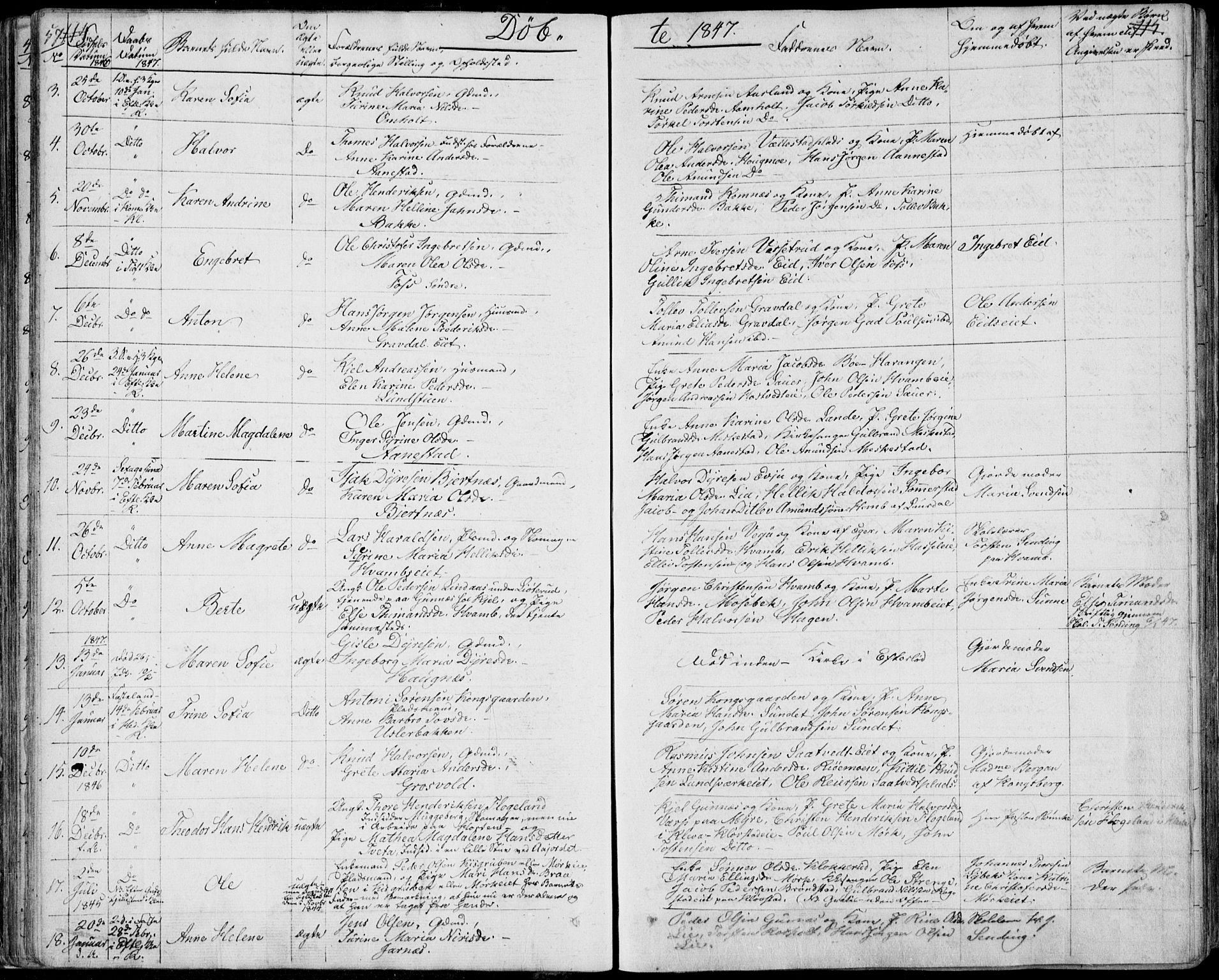 Sandsvær kirkebøker, SAKO/A-244/F/Fa/L0005: Parish register (official) no. I 5, 1840-1856, p. 114-115