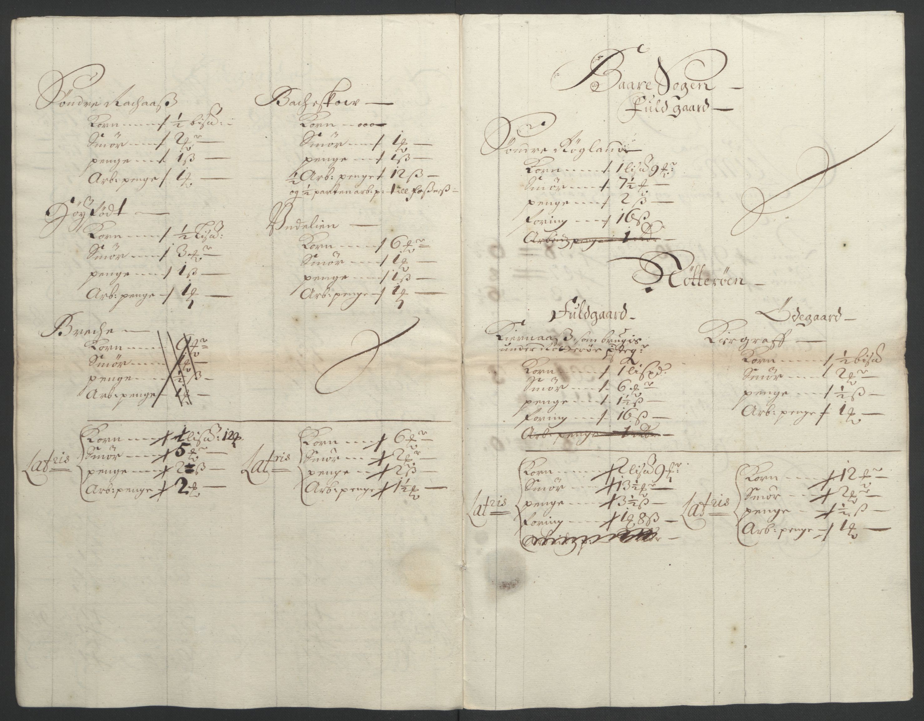 Rentekammeret inntil 1814, Reviderte regnskaper, Fogderegnskap, AV/RA-EA-4092/R32/L1842: Fogderegnskap Jarlsberg grevskap, 1664-1673, p. 203