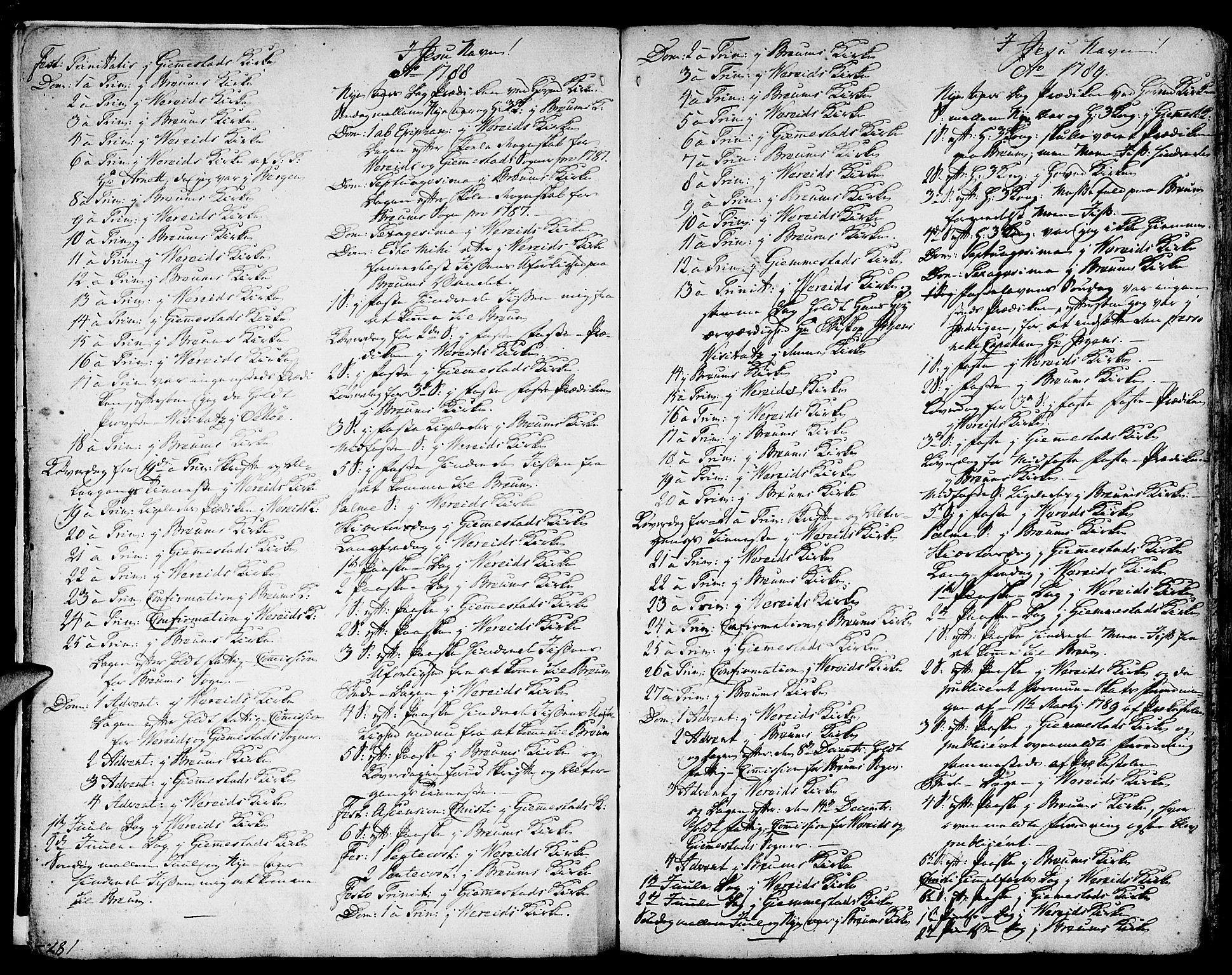 Gloppen sokneprestembete, SAB/A-80101/H/Haa/Haaa/L0005: Parish register (official) no. A 5, 1785-1815