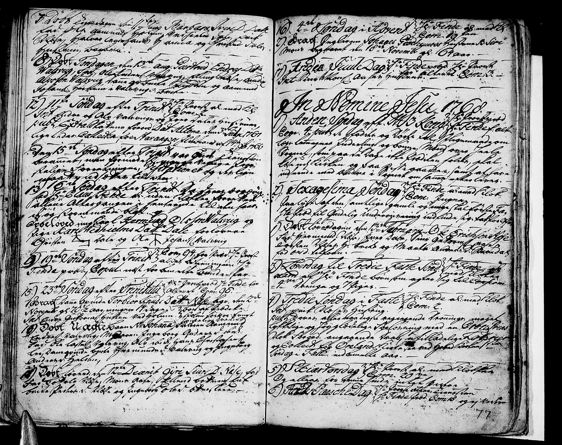 Vik sokneprestembete, AV/SAB-A-81501/H/Haa/Haaa/L0003: Parish register (official) no. A 3 / 2, 1757-1771, p. 77