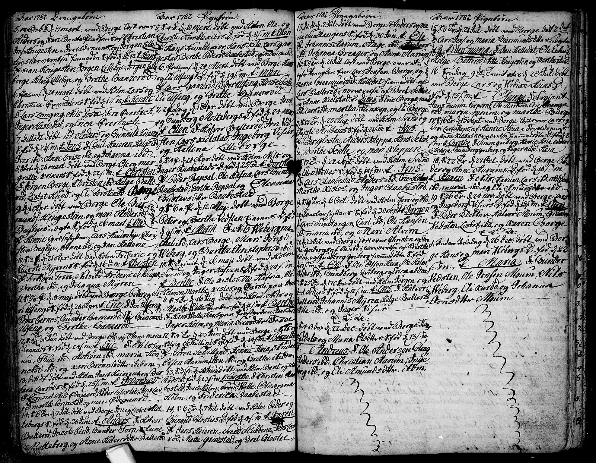 Borge prestekontor Kirkebøker, SAO/A-10903/F/Fa/L0001: Parish register (official) no. I 1, 1723-1792