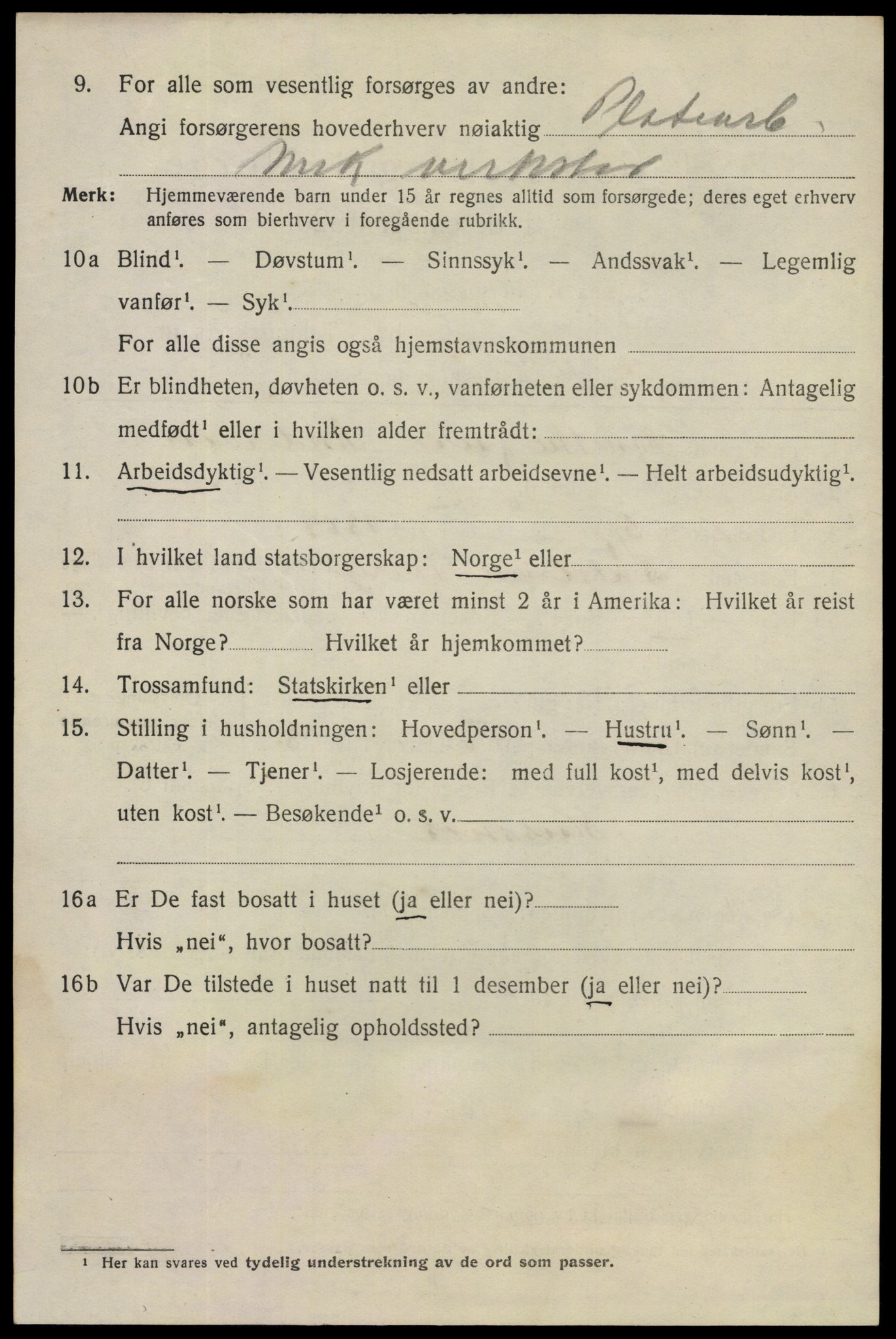 SAO, 1920 census for Fredrikstad, 1920, p. 34024