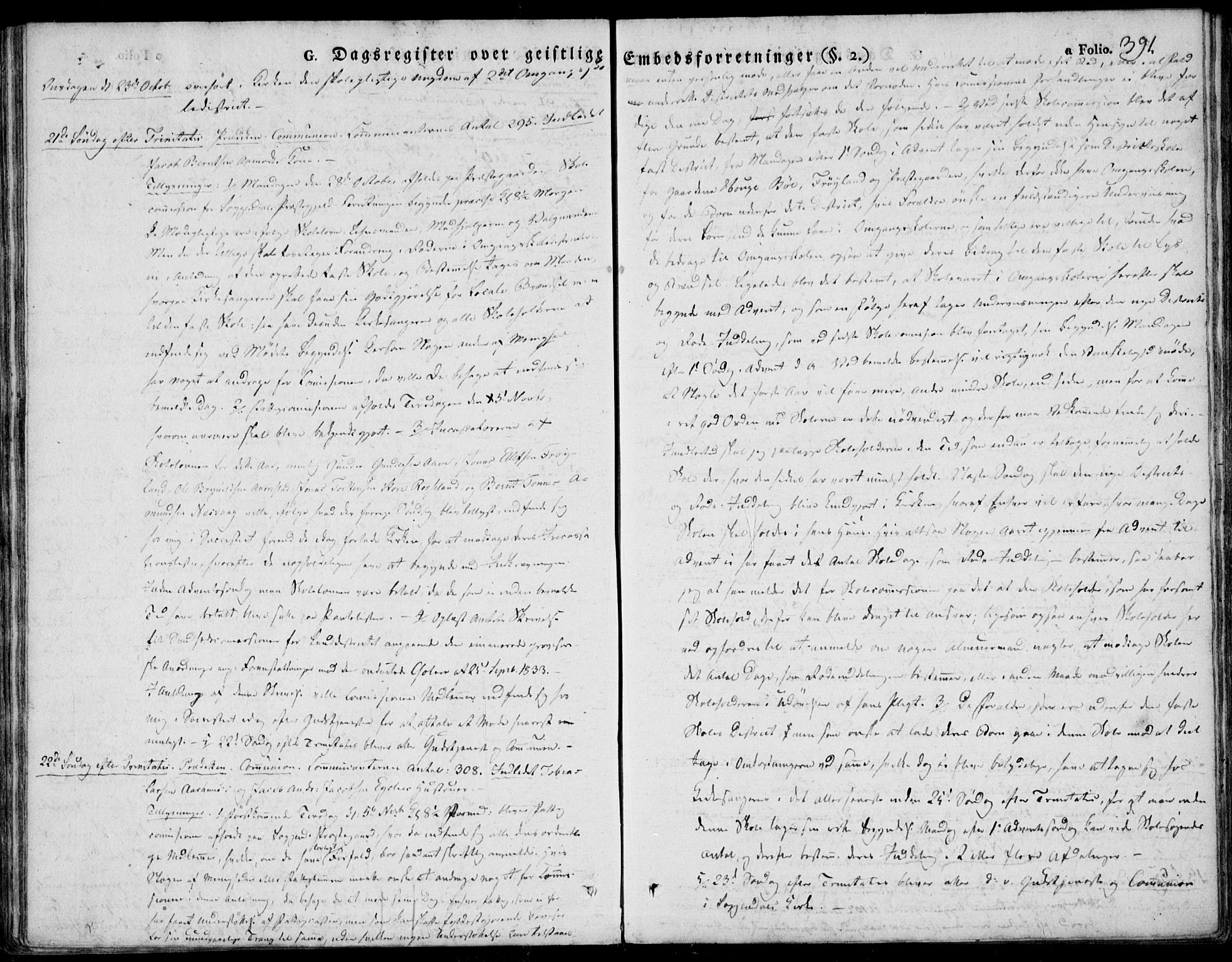 Sokndal sokneprestkontor, AV/SAST-A-101808: Parish register (official) no. A 7.2, 1826-1842, p. 391