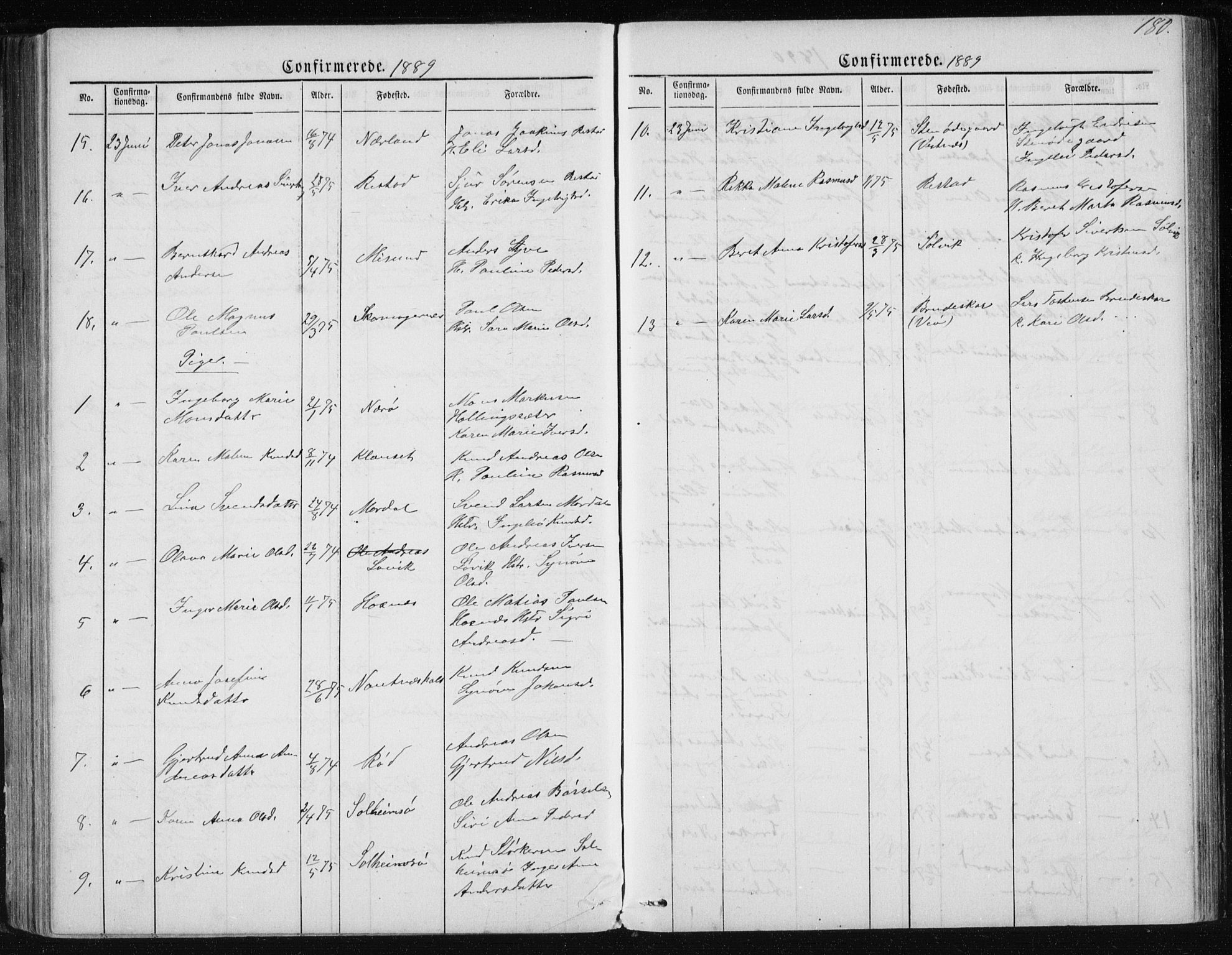 Ministerialprotokoller, klokkerbøker og fødselsregistre - Møre og Romsdal, AV/SAT-A-1454/560/L0724: Parish register (copy) no. 560C01, 1867-1892, p. 180