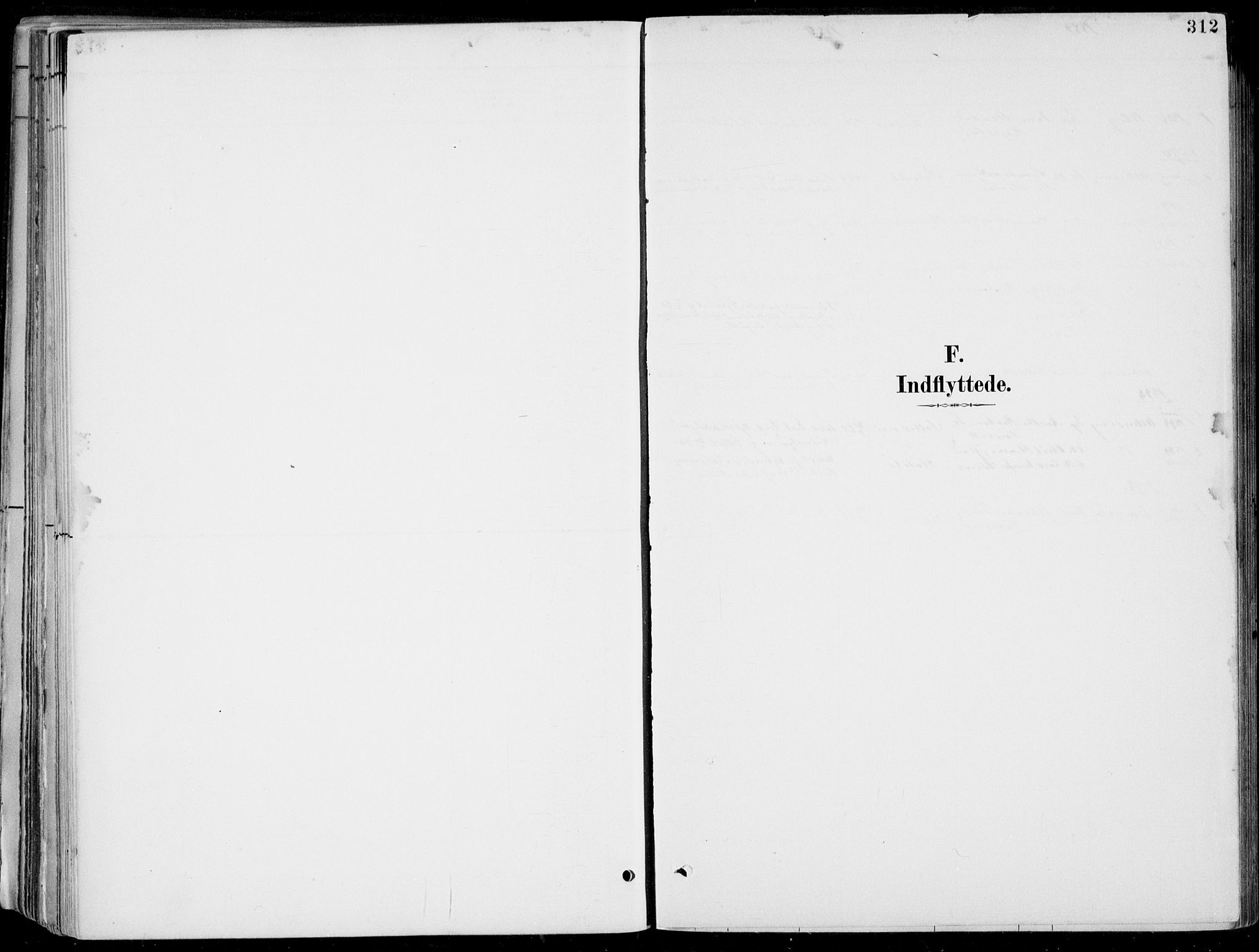 Strandebarm sokneprestembete, AV/SAB-A-78401/H/Haa: Parish register (official) no. E  1, 1886-1908, p. 312