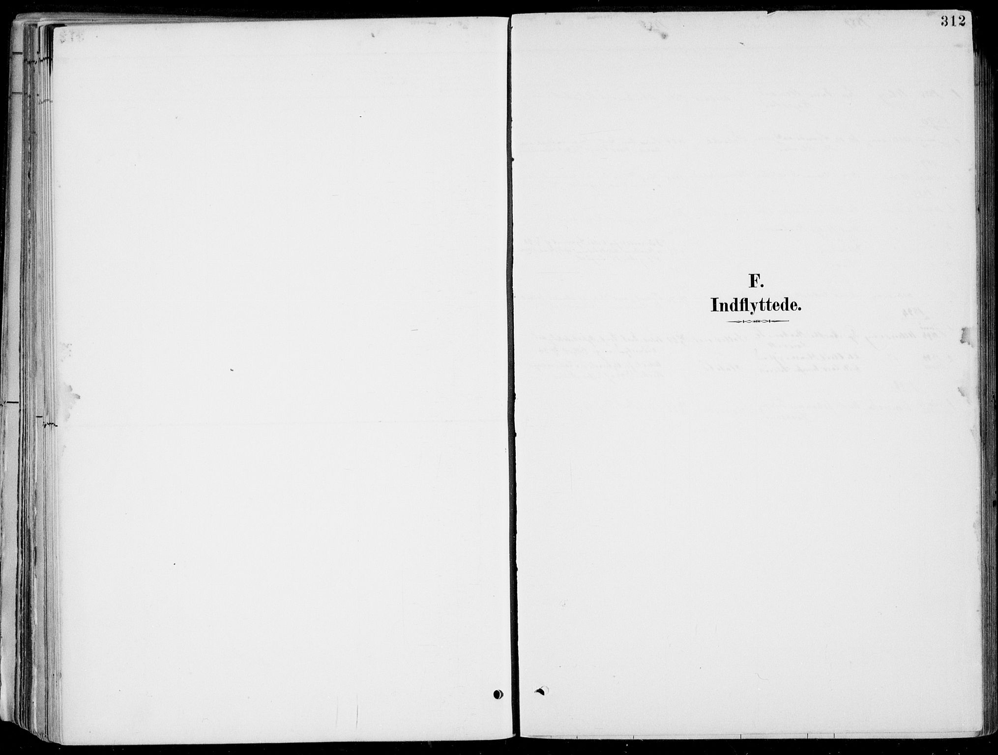 Strandebarm sokneprestembete, SAB/A-78401/H/Haa: Parish register (official) no. E  1, 1886-1908, p. 312