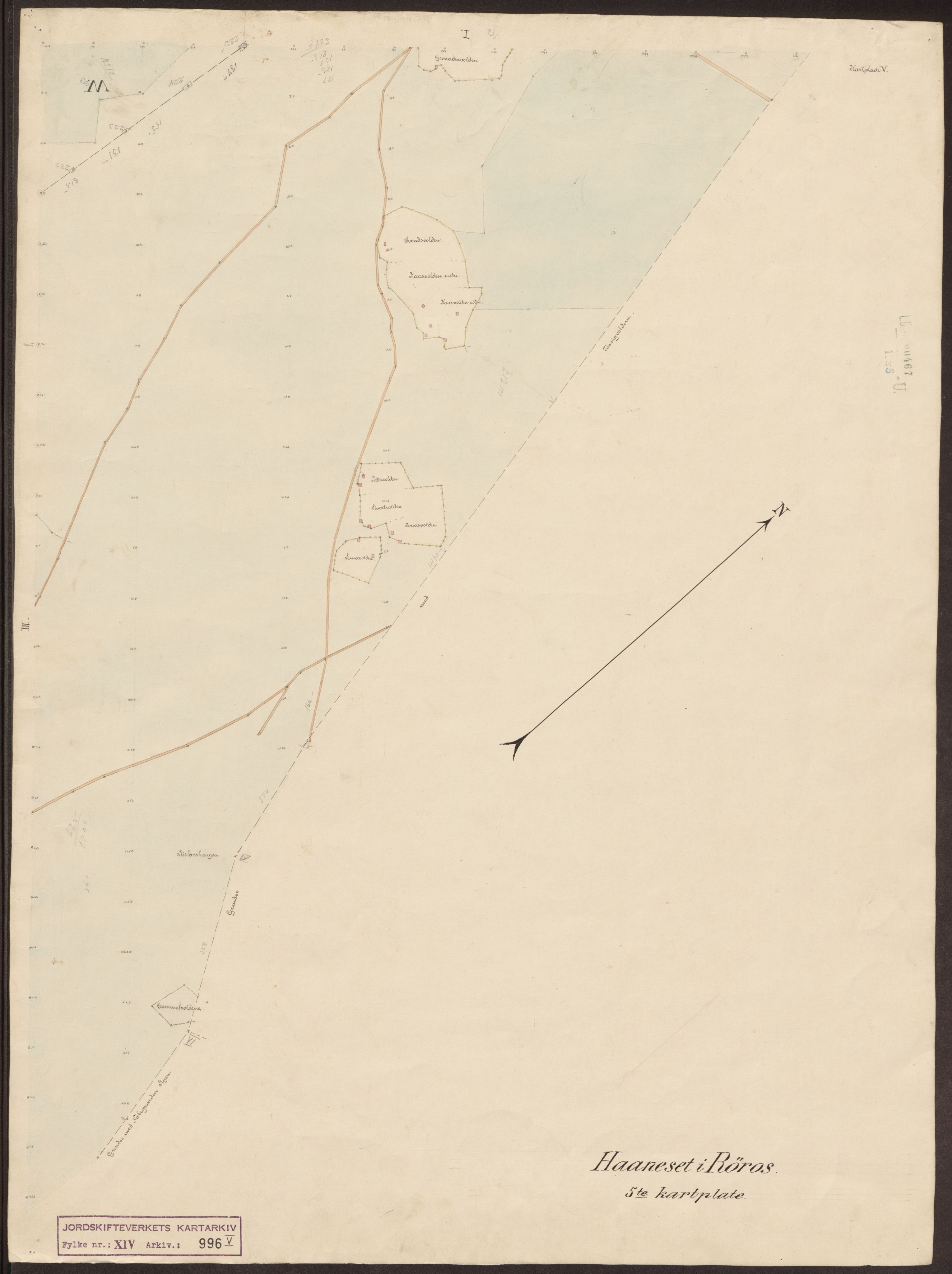 Jordskifteverkets kartarkiv, AV/RA-S-3929/T, 1859-1988, p. 1588