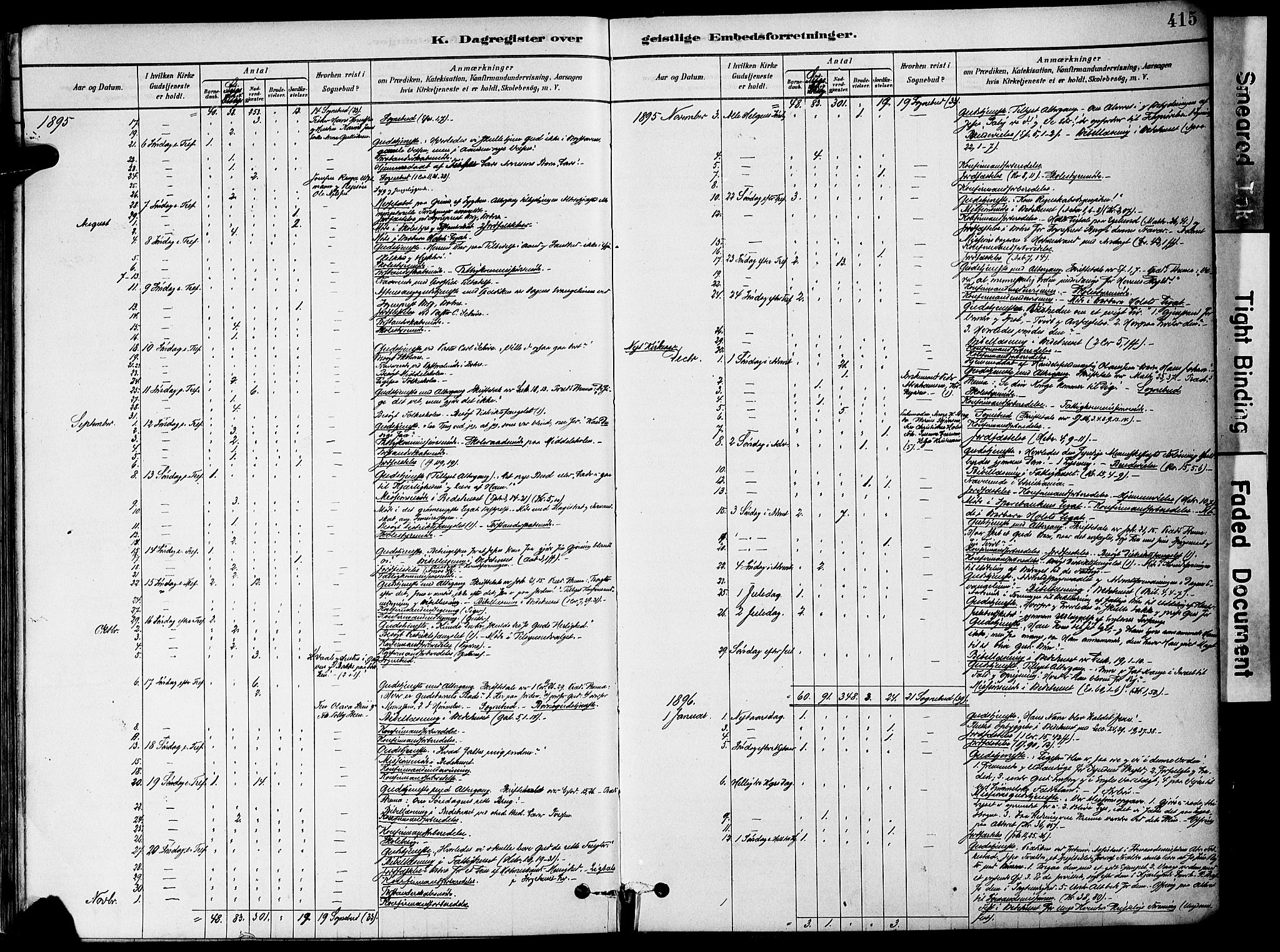 Holmestrand kirkebøker, AV/SAKO-A-346/F/Fa/L0004: Parish register (official) no. 4, 1880-1901, p. 415