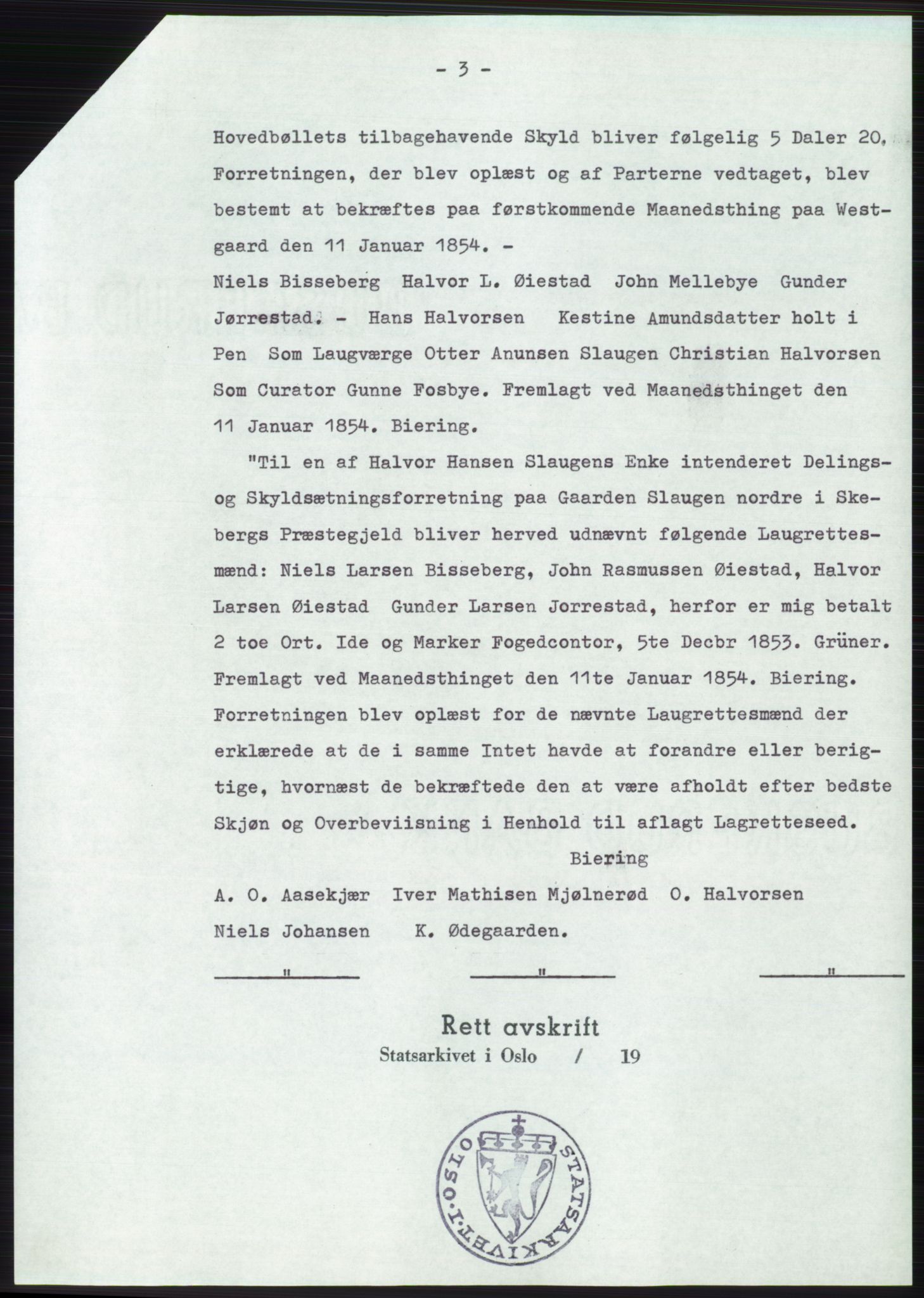Statsarkivet i Oslo, SAO/A-10621/Z/Zd/L0035: Avskrifter, j.nr 38-2684/1976, 1976, p. 94