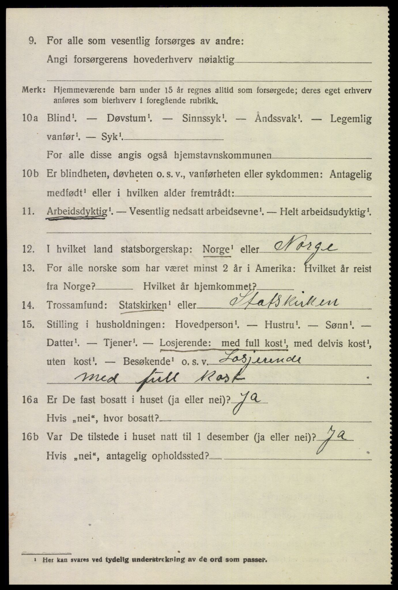 SAH, 1920 census for Sel, 1920, p. 2387