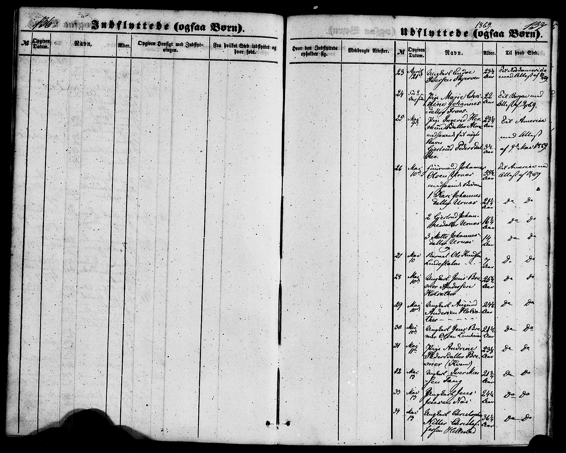 Hafslo sokneprestembete, SAB/A-80301/H/Haa/Haaa/L0018: Parish register (official) no. A 18, 1853-1886, p. 136-137