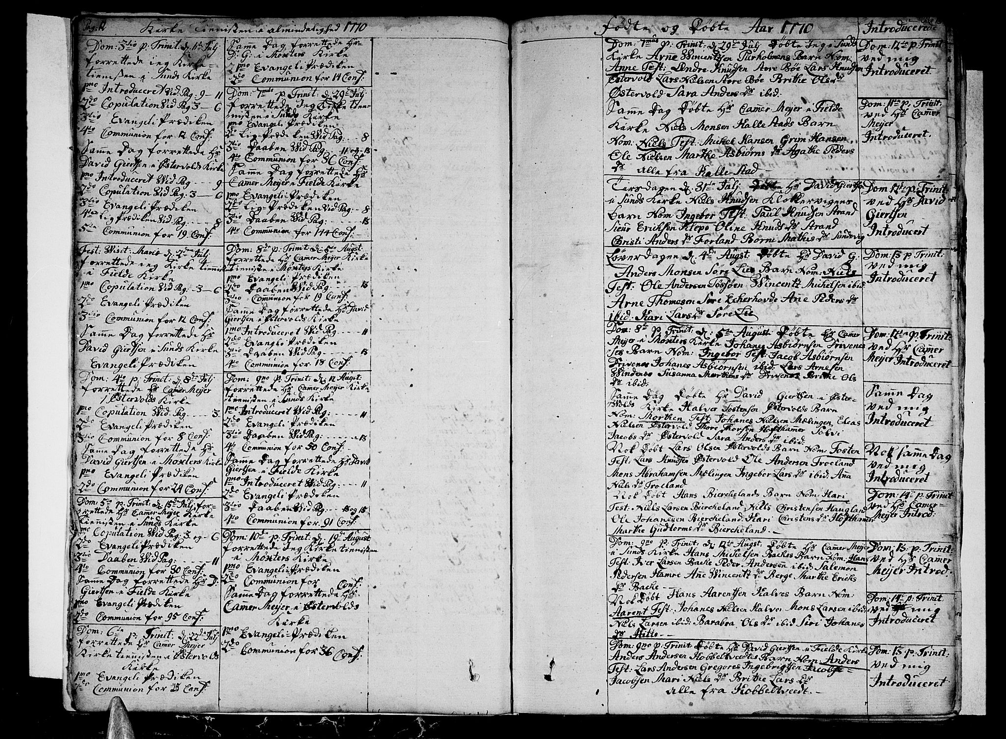 Sund sokneprestembete, AV/SAB-A-99930: Parish register (official) no. A 5, 1770-1795, p. 12-13