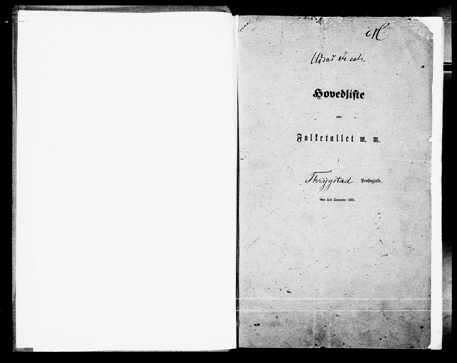 RA, 1865 census for Trøgstad, 1865, p. 5