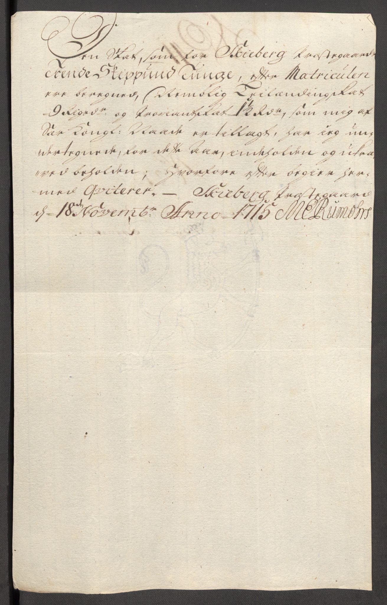 Rentekammeret inntil 1814, Reviderte regnskaper, Fogderegnskap, AV/RA-EA-4092/R01/L0023: Fogderegnskap Idd og Marker, 1715-1716, p. 187