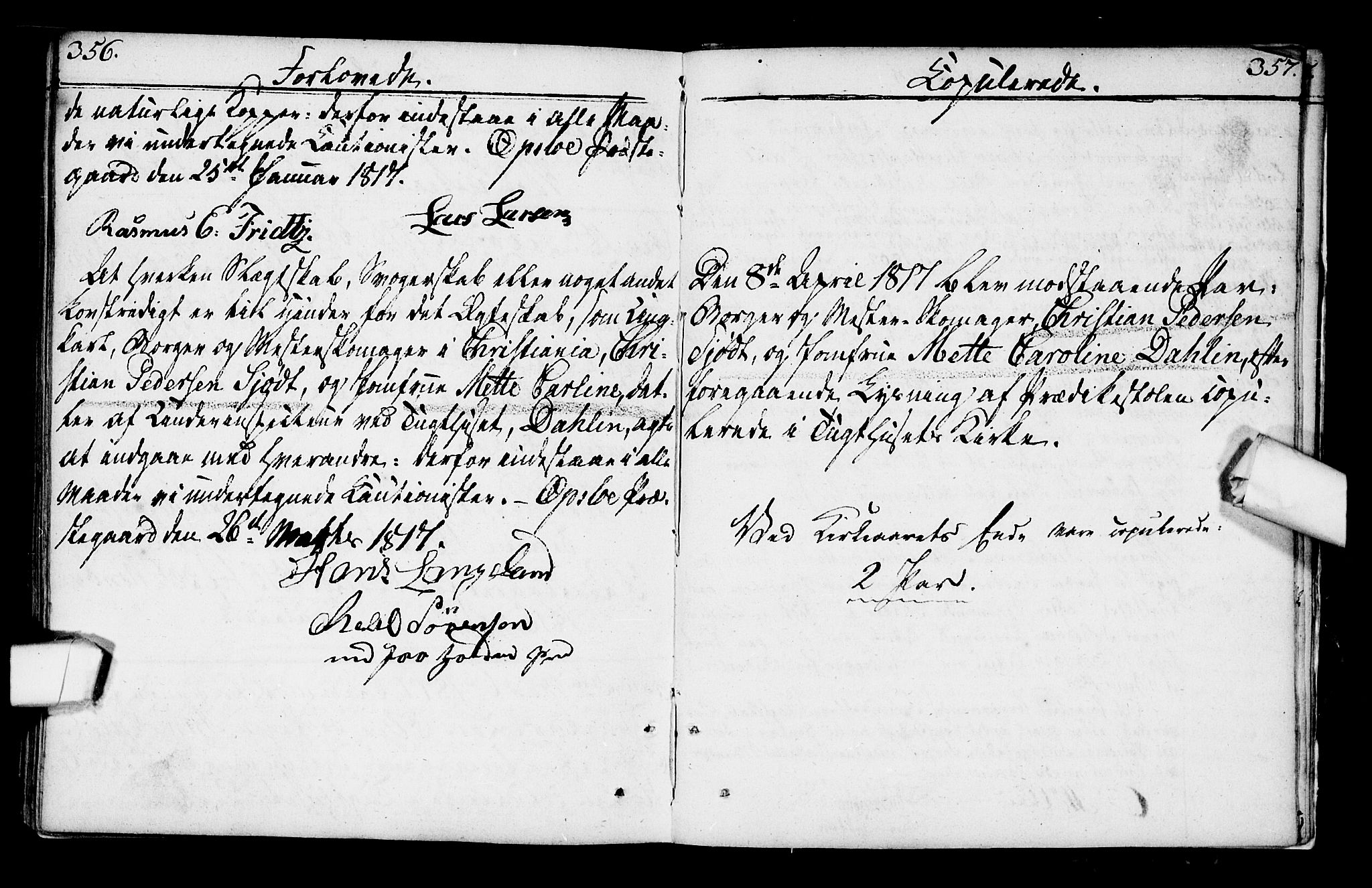 Kristiania tukthusprest Kirkebøker, SAO/A-10881/F/Fa/L0001: Parish register (official) no. 1, 1758-1828, p. 356-357