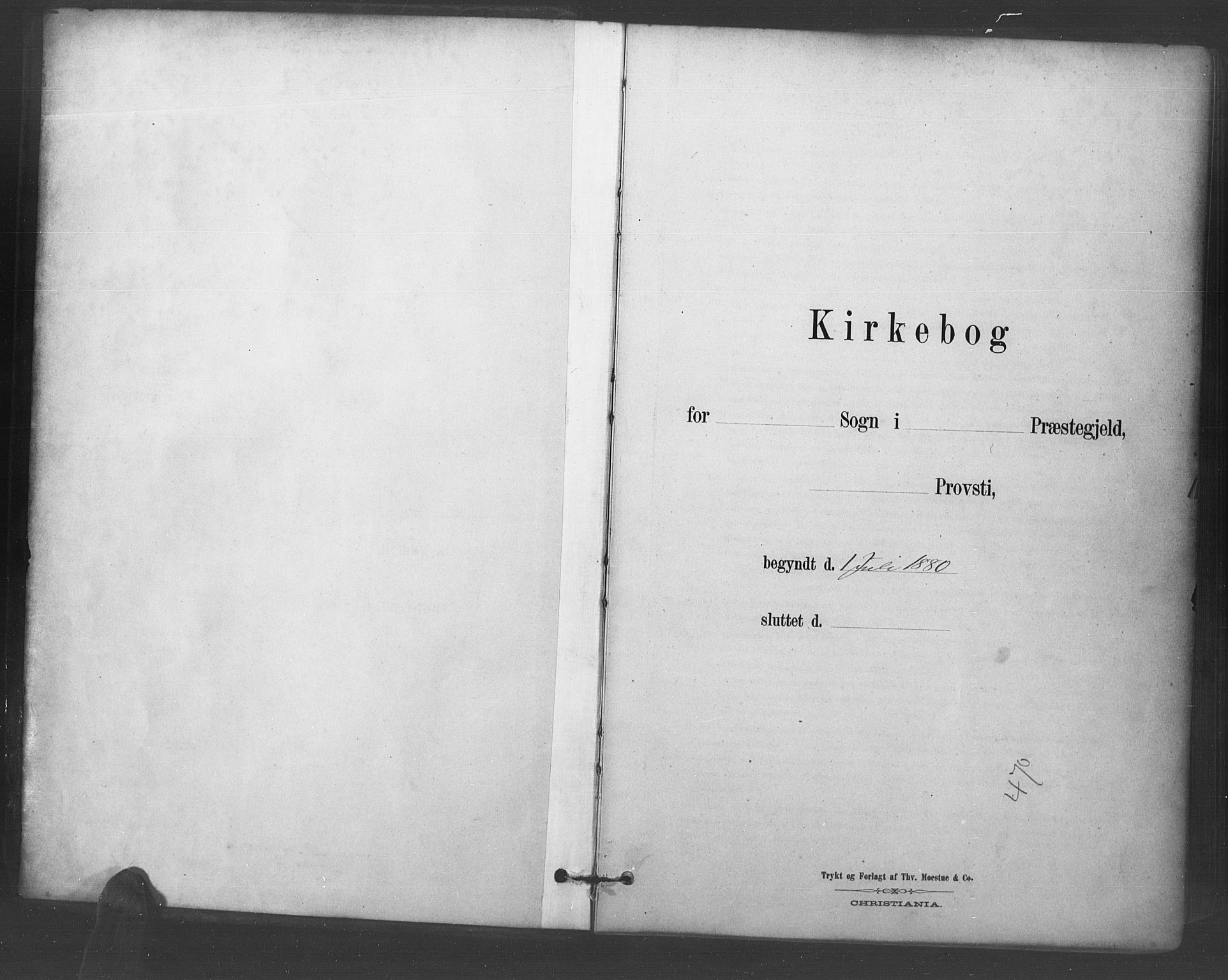 Kristiansand domprosti, SAK/1112-0006/F/Fa/L0018: Parish register (official) no. A 17, 1880-1892