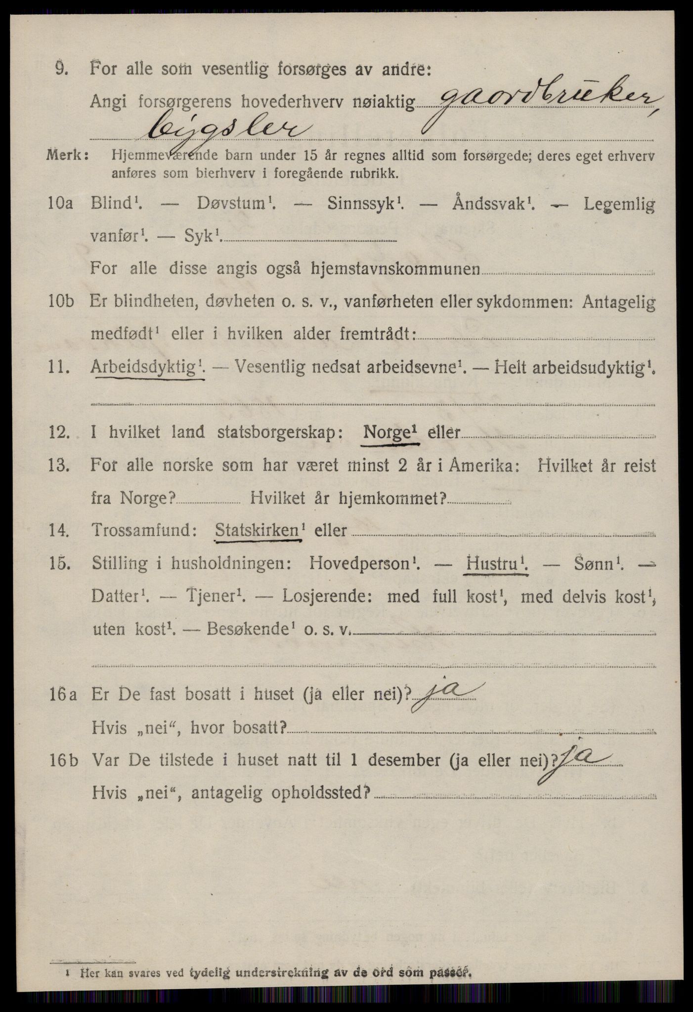 SAT, 1920 census for Skodje, 1920, p. 3756