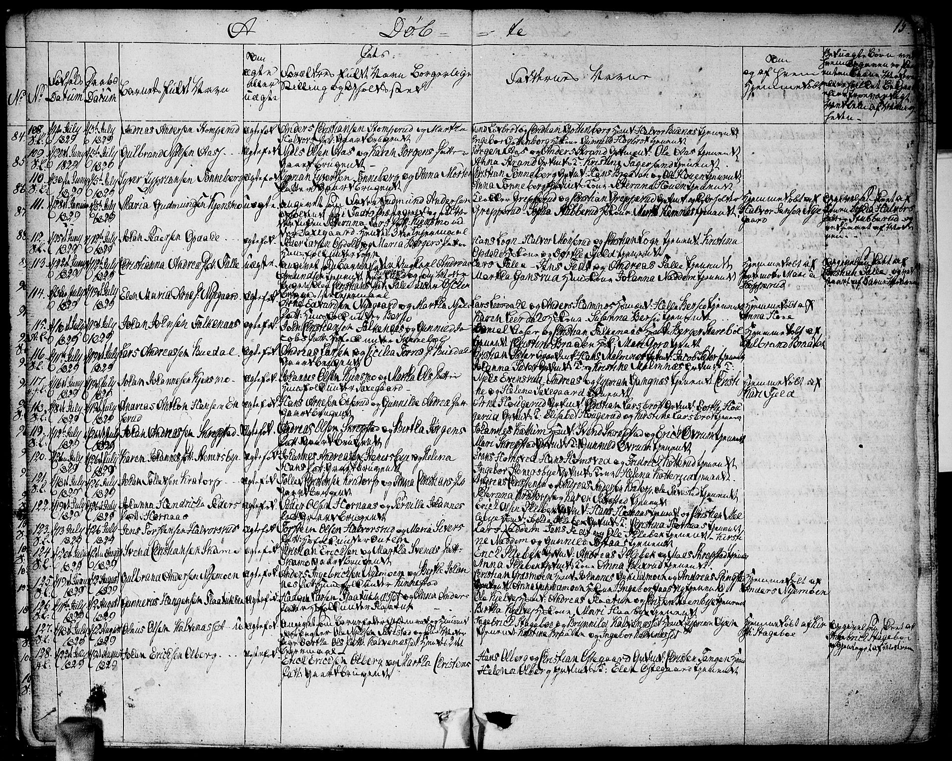 Høland prestekontor Kirkebøker, SAO/A-10346a/F/Fa/L0008: Parish register (official) no. I 8, 1827-1845, p. 15