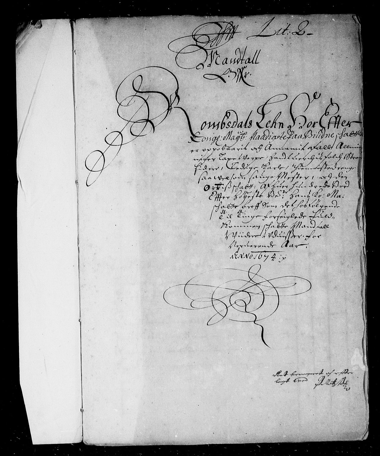 Rentekammeret inntil 1814, Reviderte regnskaper, Stiftamtstueregnskaper, Trondheim stiftamt og Nordland amt, AV/RA-EA-6044/R/Rd/L0040: Trondheim stiftamt, 1670-1674