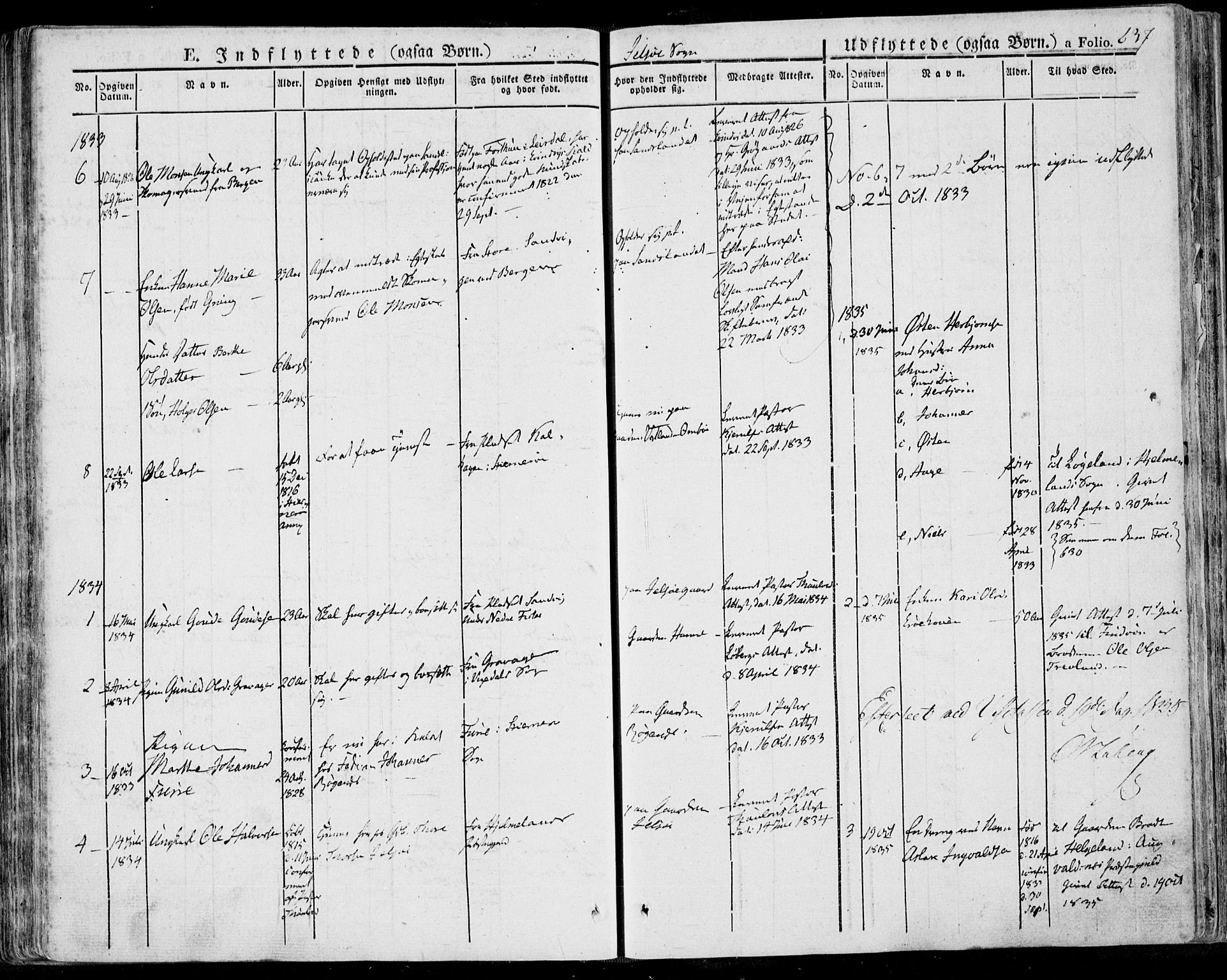 Jelsa sokneprestkontor, SAST/A-101842/01/IV: Parish register (official) no. A 6.2, 1828-1853, p. 637